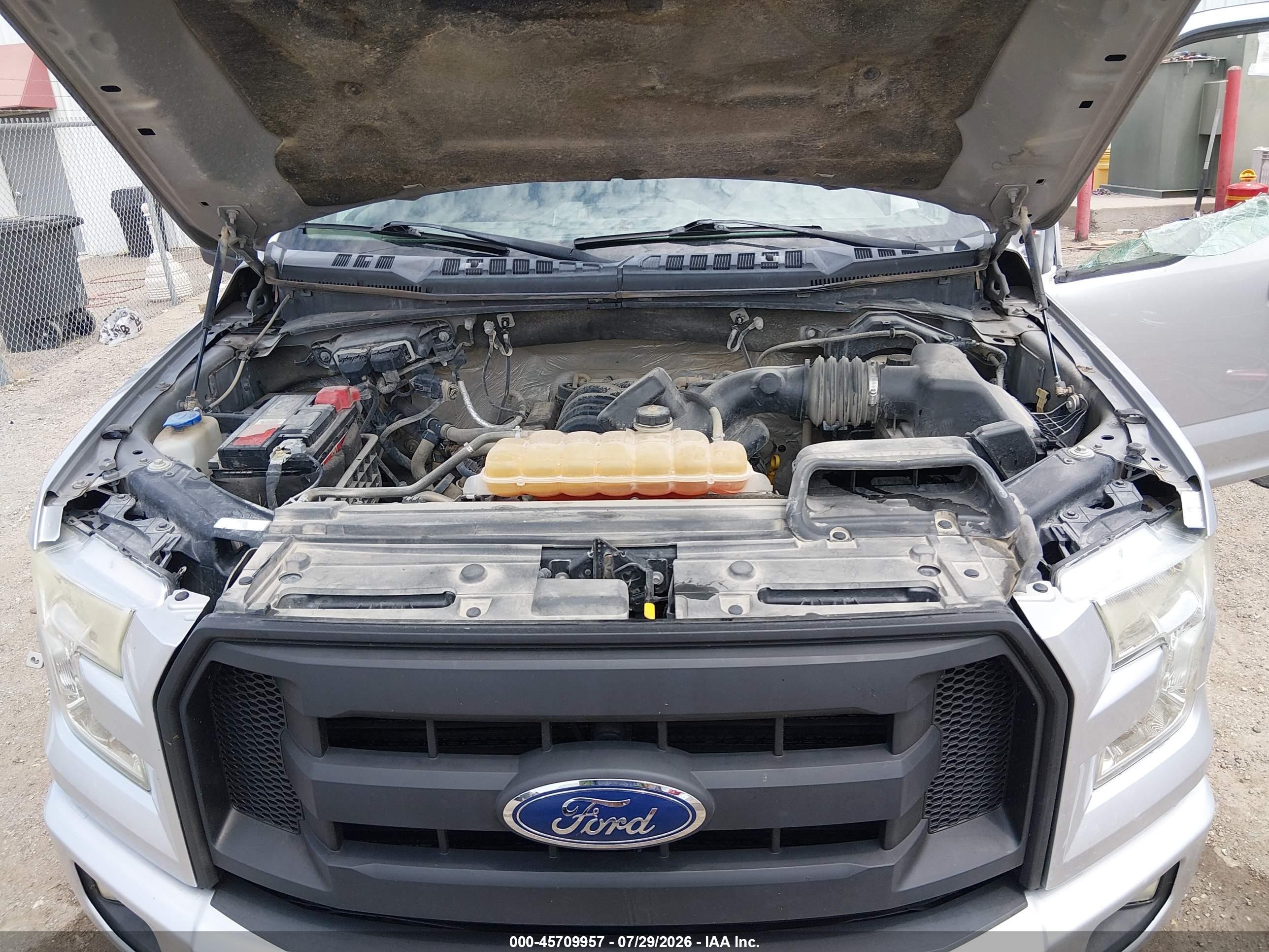 2015 Ford F-150 Xl Серый vin: 1FTFX1EF9FKD89498