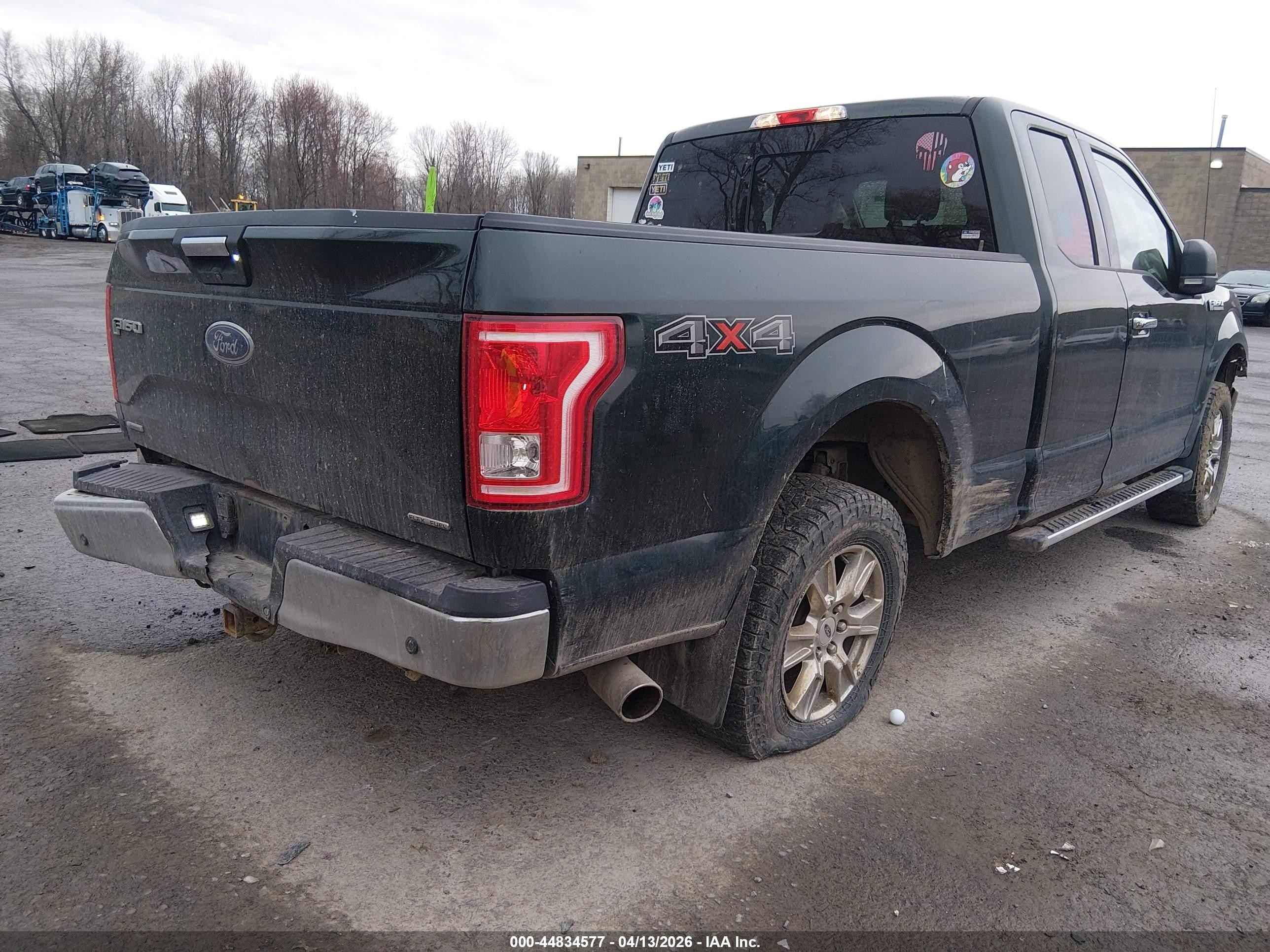 2016 Ford F-150 Xlt Black vin: 1FTFX1EF9GFB07094