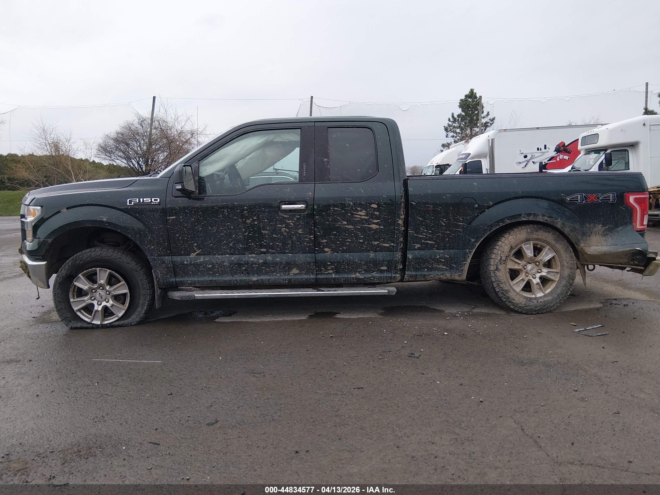 2016 Ford F-150 Xlt Black vin: 1FTFX1EF9GFB07094