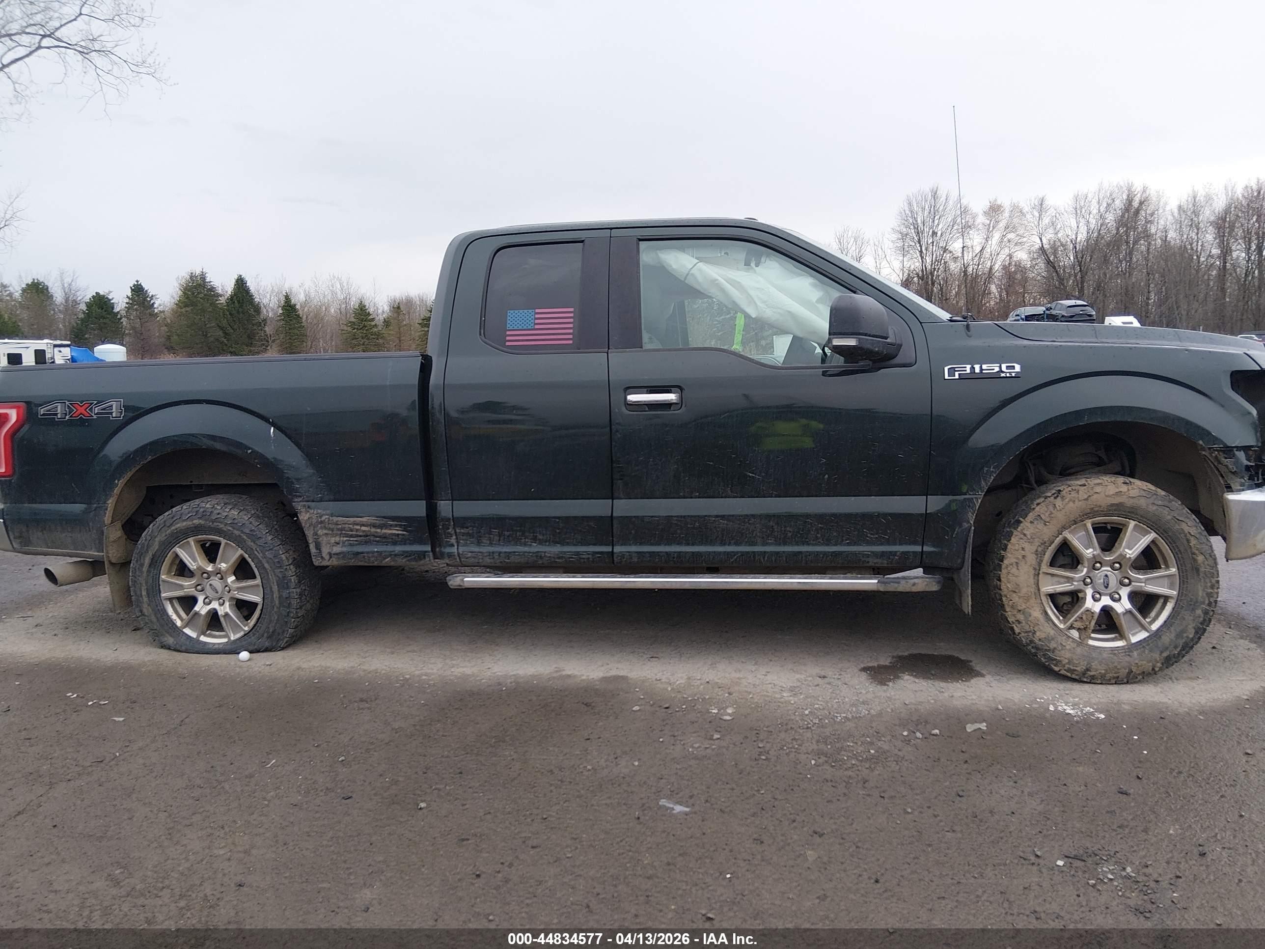 2016 Ford F-150 Xlt Black vin: 1FTFX1EF9GFB07094