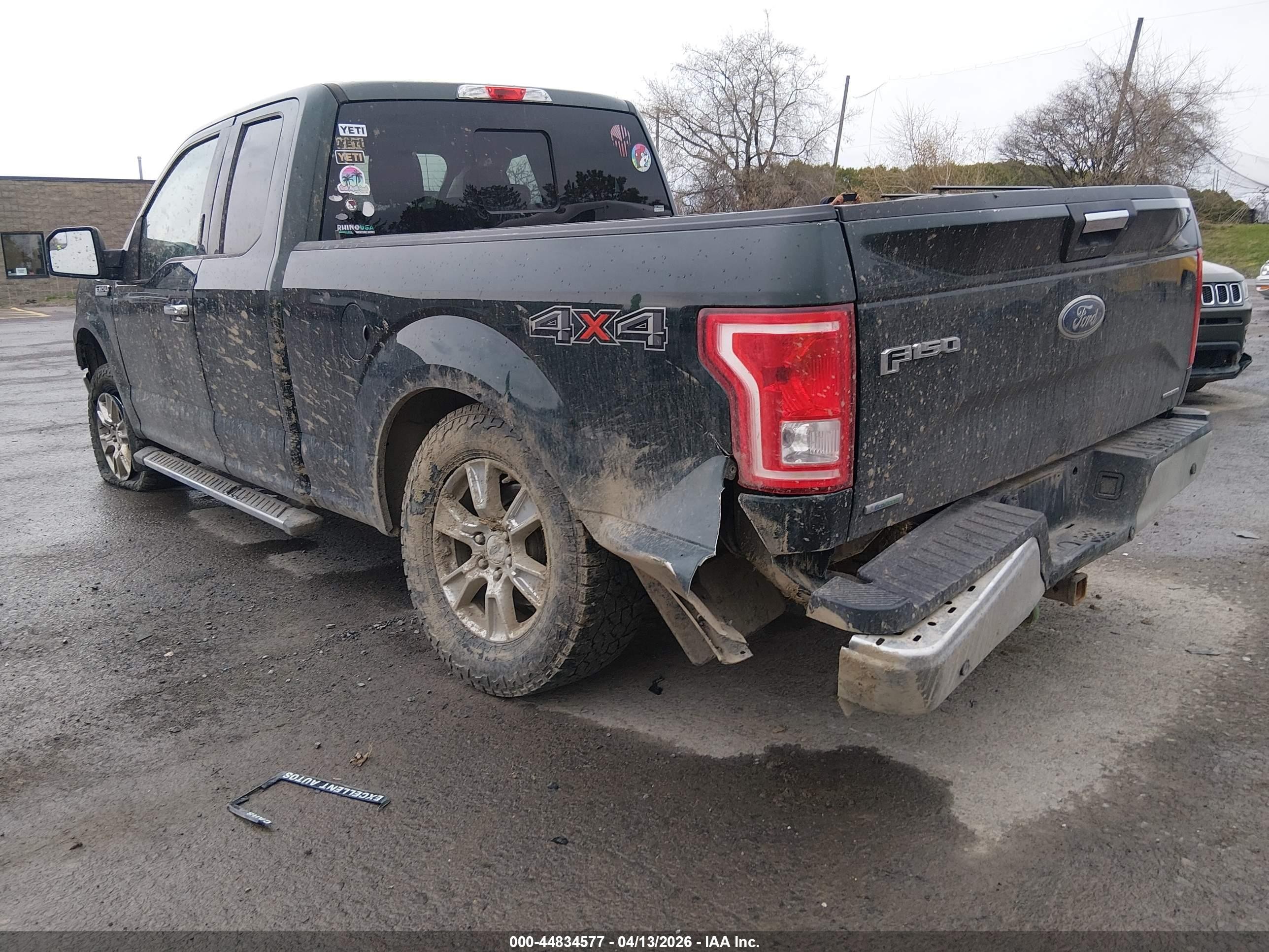 2016 Ford F-150 Xlt Black vin: 1FTFX1EF9GFB07094