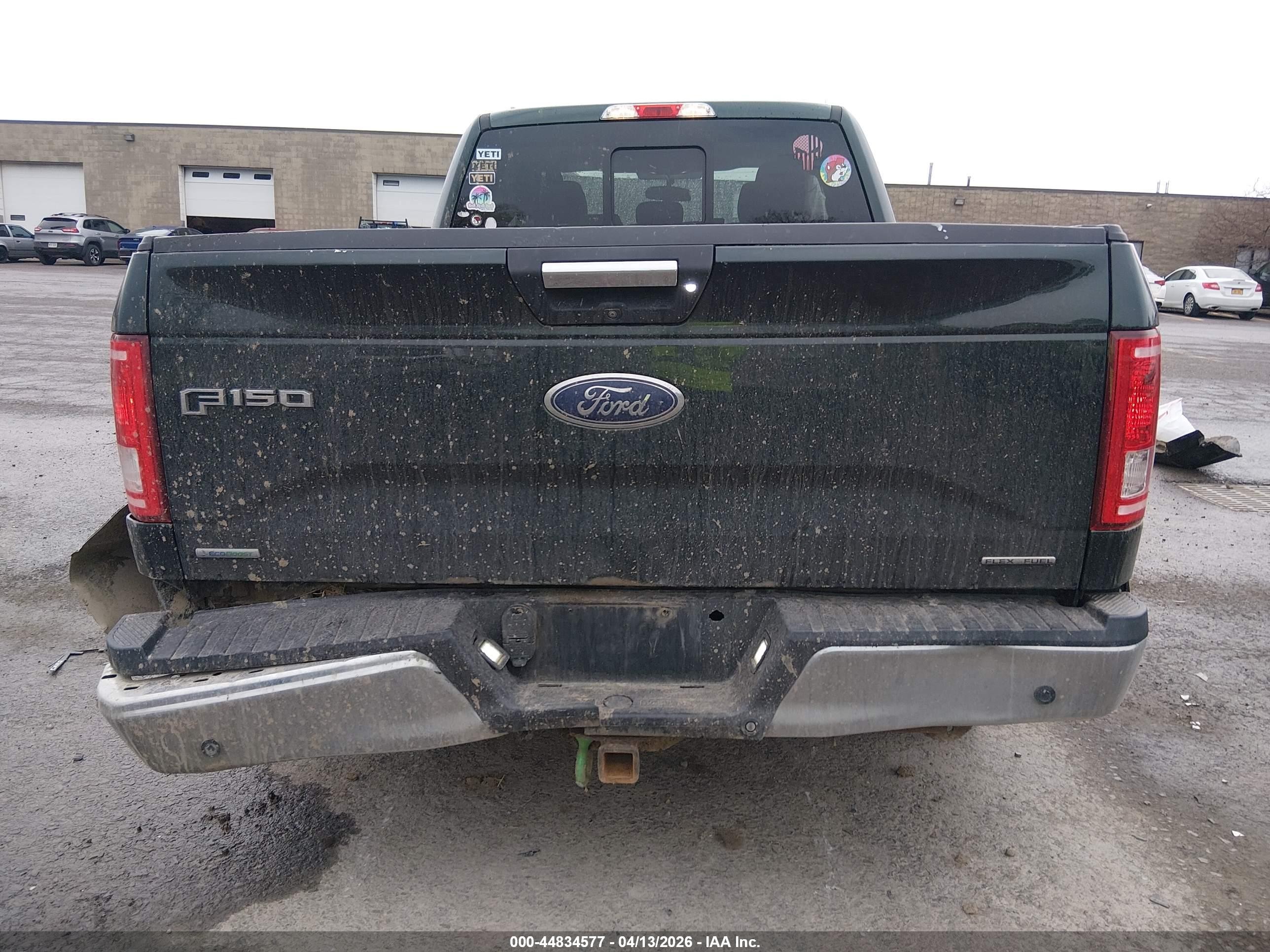 2016 Ford F-150 Xlt Black vin: 1FTFX1EF9GFB07094