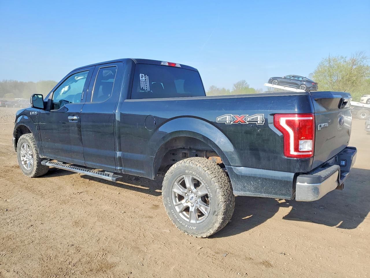 2016 Ford F150 Super Cab Black vin: 1FTFX1EF9GFB98187