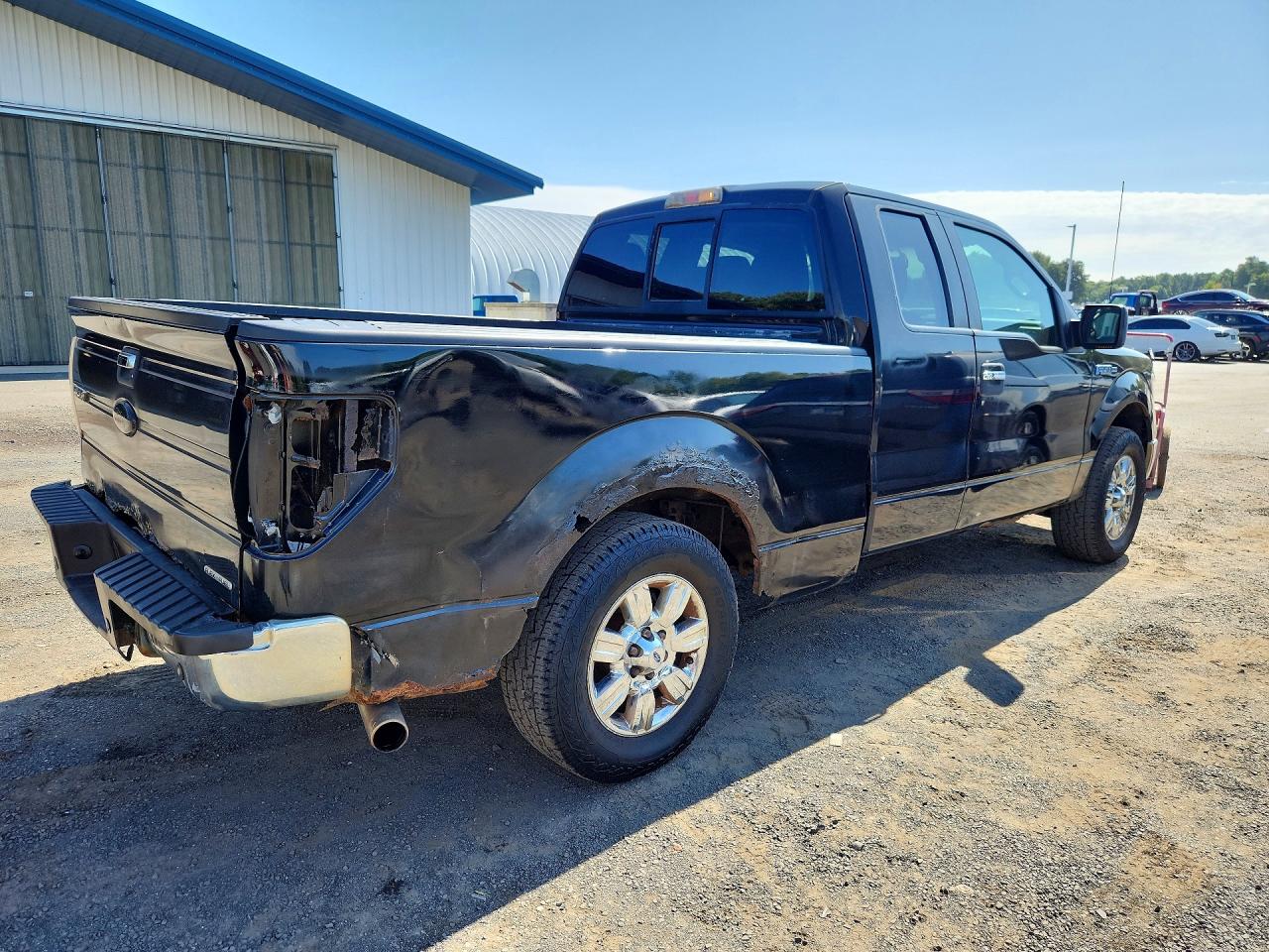 2011 Ford F150 Super Cab Black vin: 1FTFX1EFXBFA83980