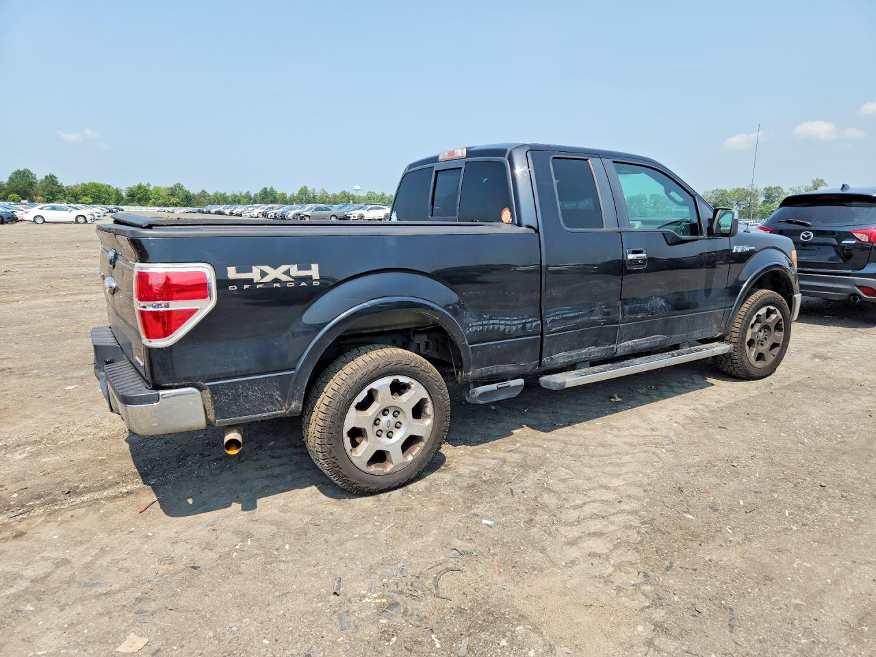 2011 Ford F150 Super Cab Black vin: 1FTFX1EFXBFB36502