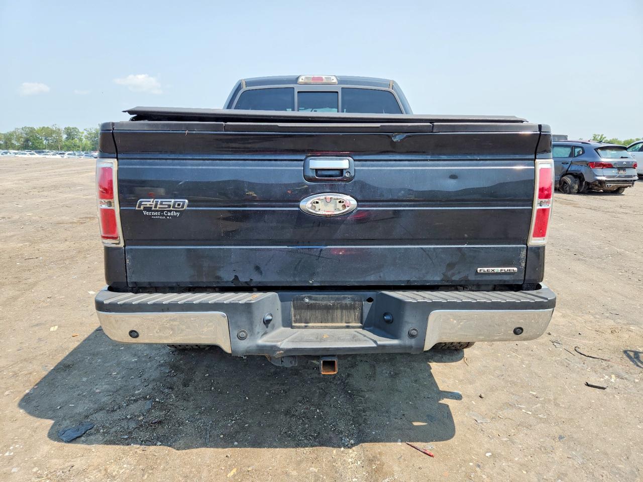 2011 Ford F150 Super Cab Black vin: 1FTFX1EFXBFB36502