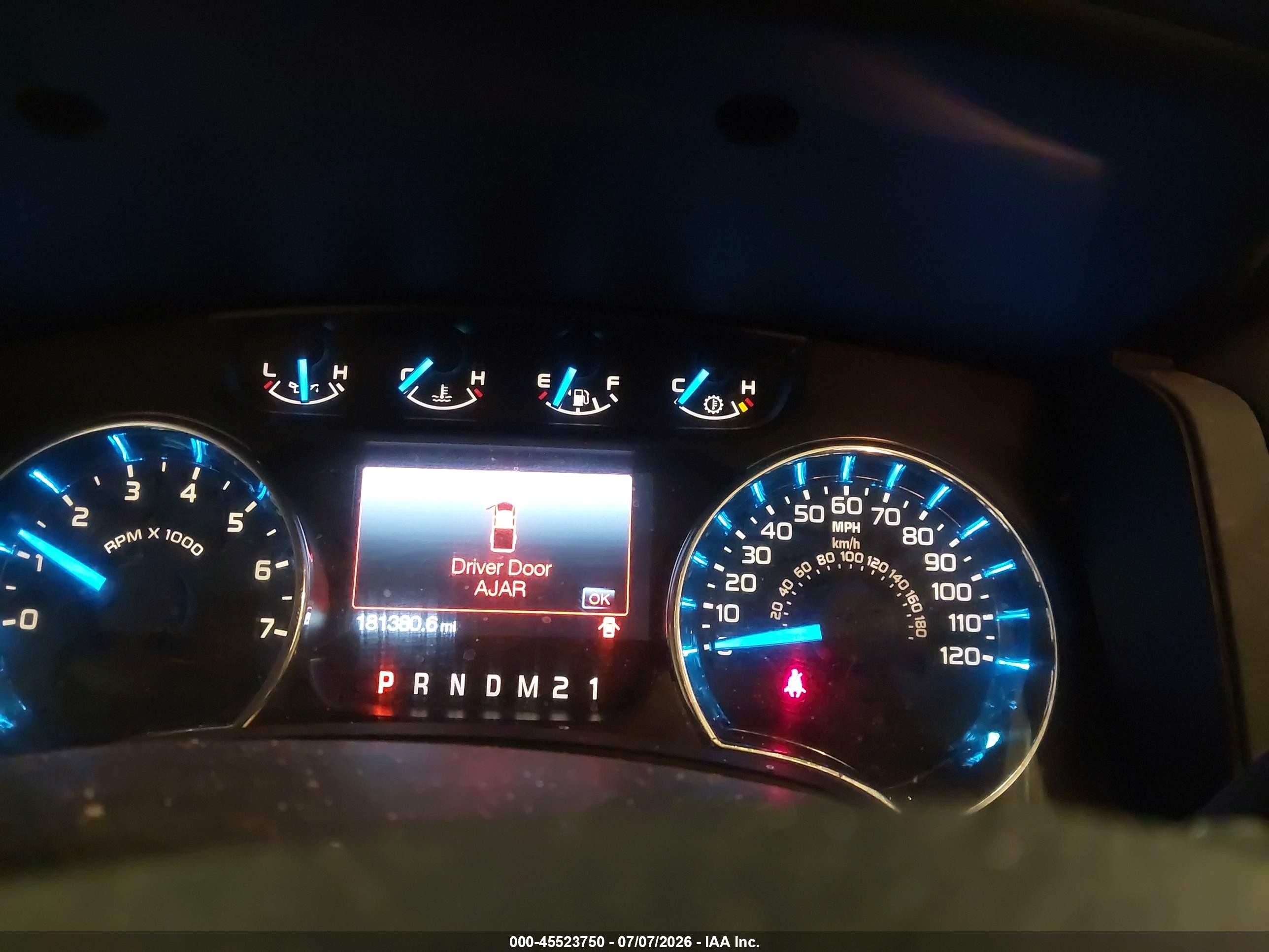 2011 Ford F-150 Fx4/lariat/stx/xl/xlt Blue vin: 1FTFX1EFXBFB83982