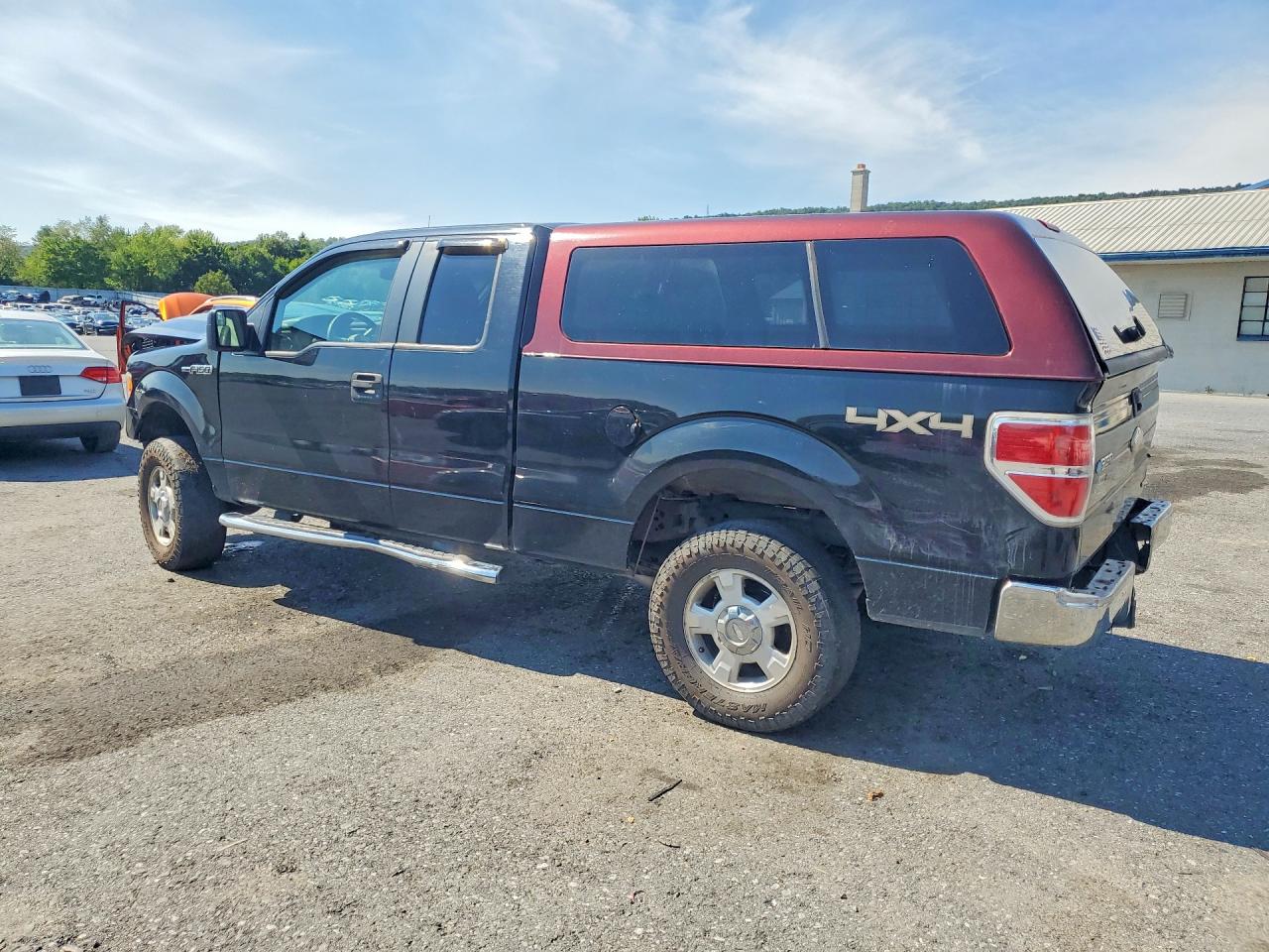 2011 Ford F150 Super Cab Black vin: 1FTFX1EFXBFC30847