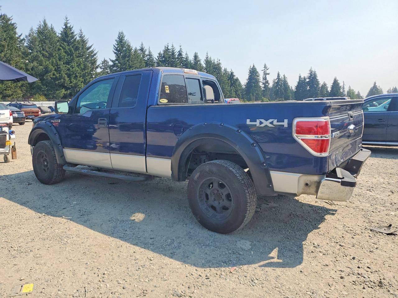 2011 Ford F150 Super Cab Синий vin: 1FTFX1EFXBFC94810