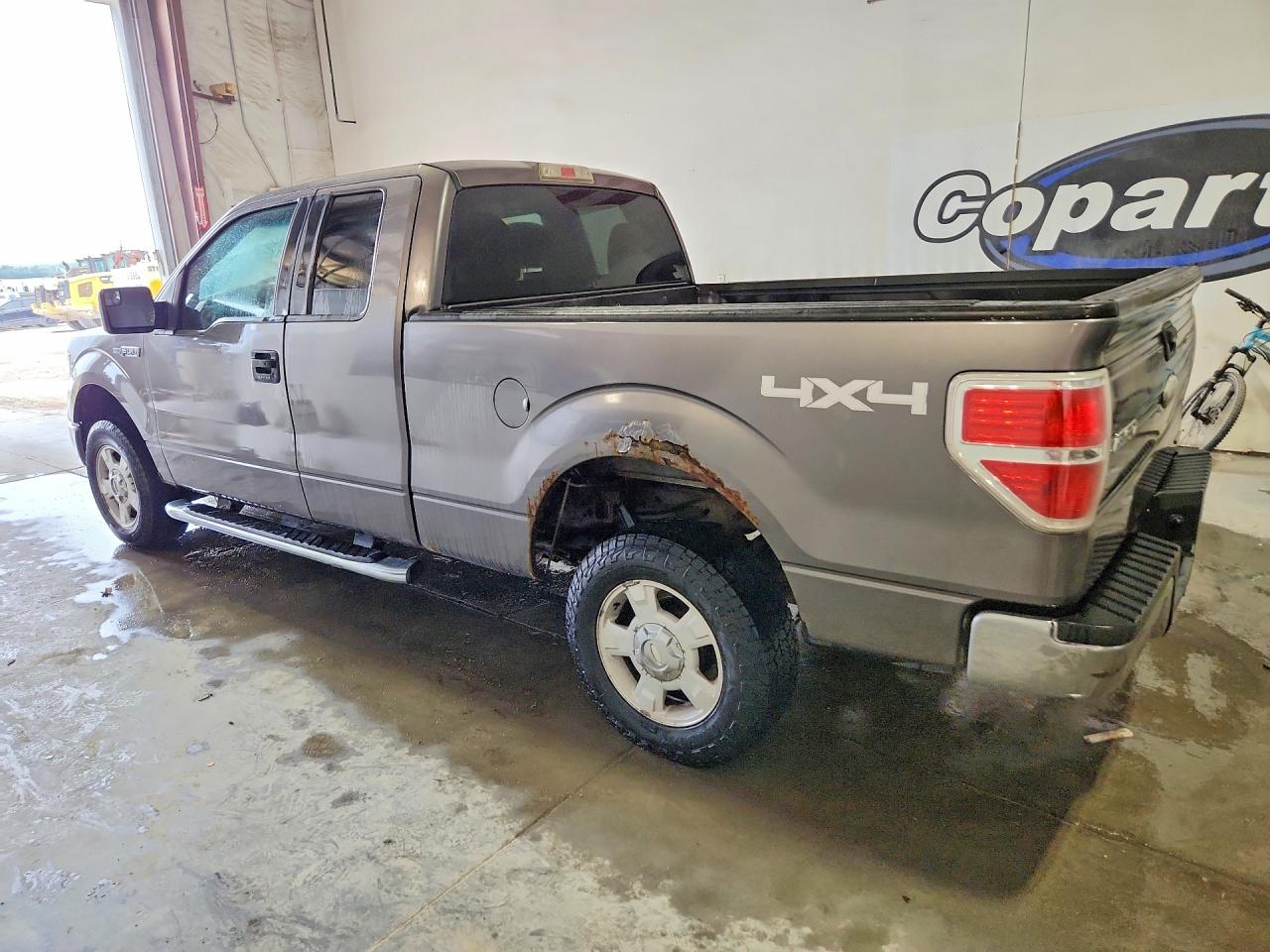 2011 Ford F150 Super Cab Gray vin: 1FTFX1EFXBFD11878
