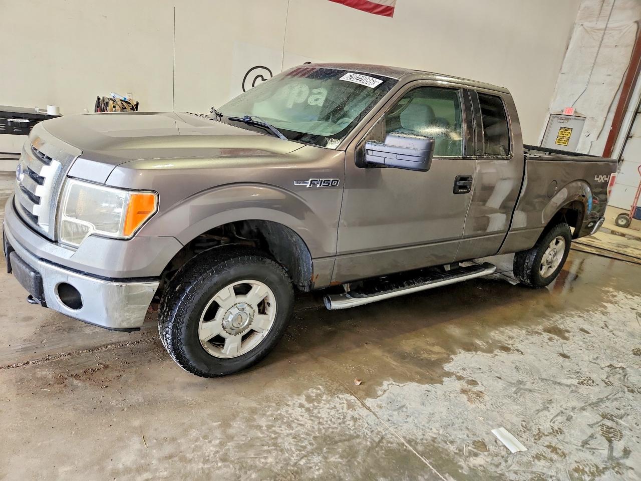 2011 Ford F150 Super Cab Gray vin: 1FTFX1EFXBFD11878