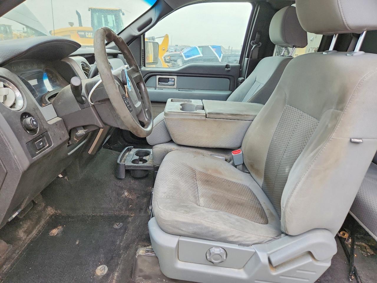 2011 Ford F150 Super Cab Gray vin: 1FTFX1EFXBFD11878