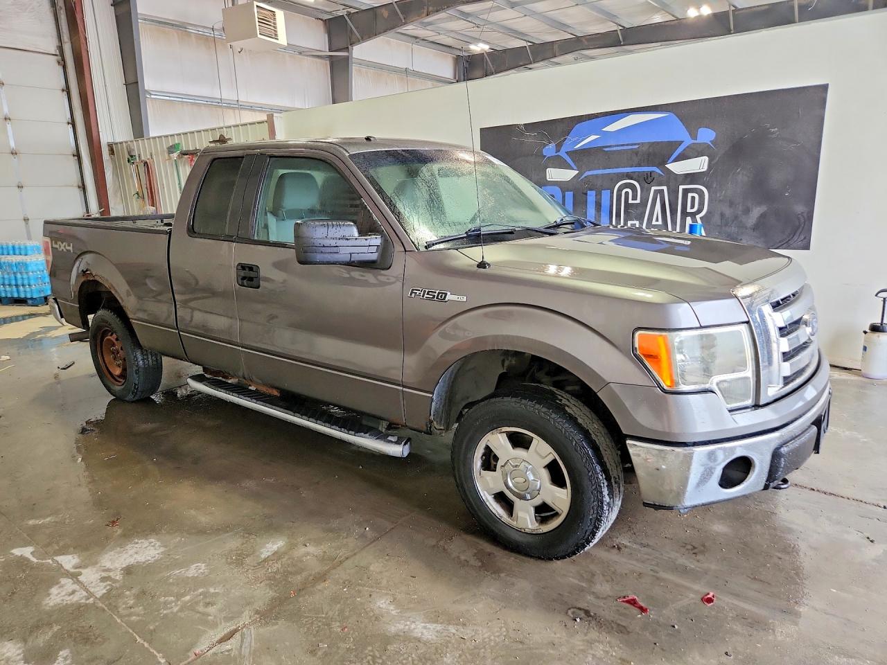 2011 Ford F150 Super Cab Gray vin: 1FTFX1EFXBFD11878