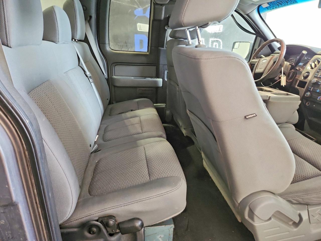 2011 Ford F150 Super Cab Gray vin: 1FTFX1EFXBFD11878
