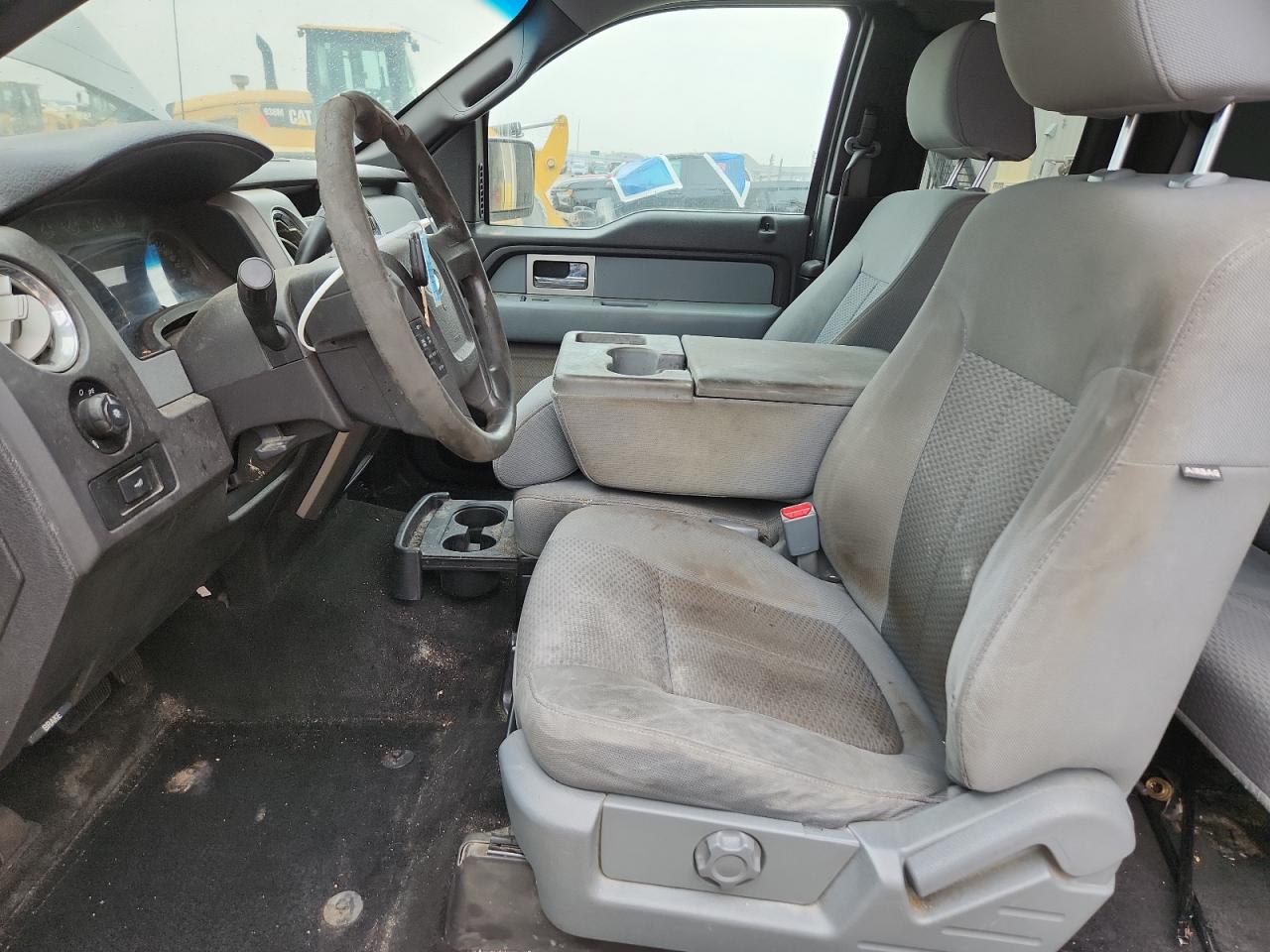2011 Ford F150 Super Cab Gray vin: 1FTFX1EFXBFD11878 Damage: Steering Wheel, Worn, Replacement Required