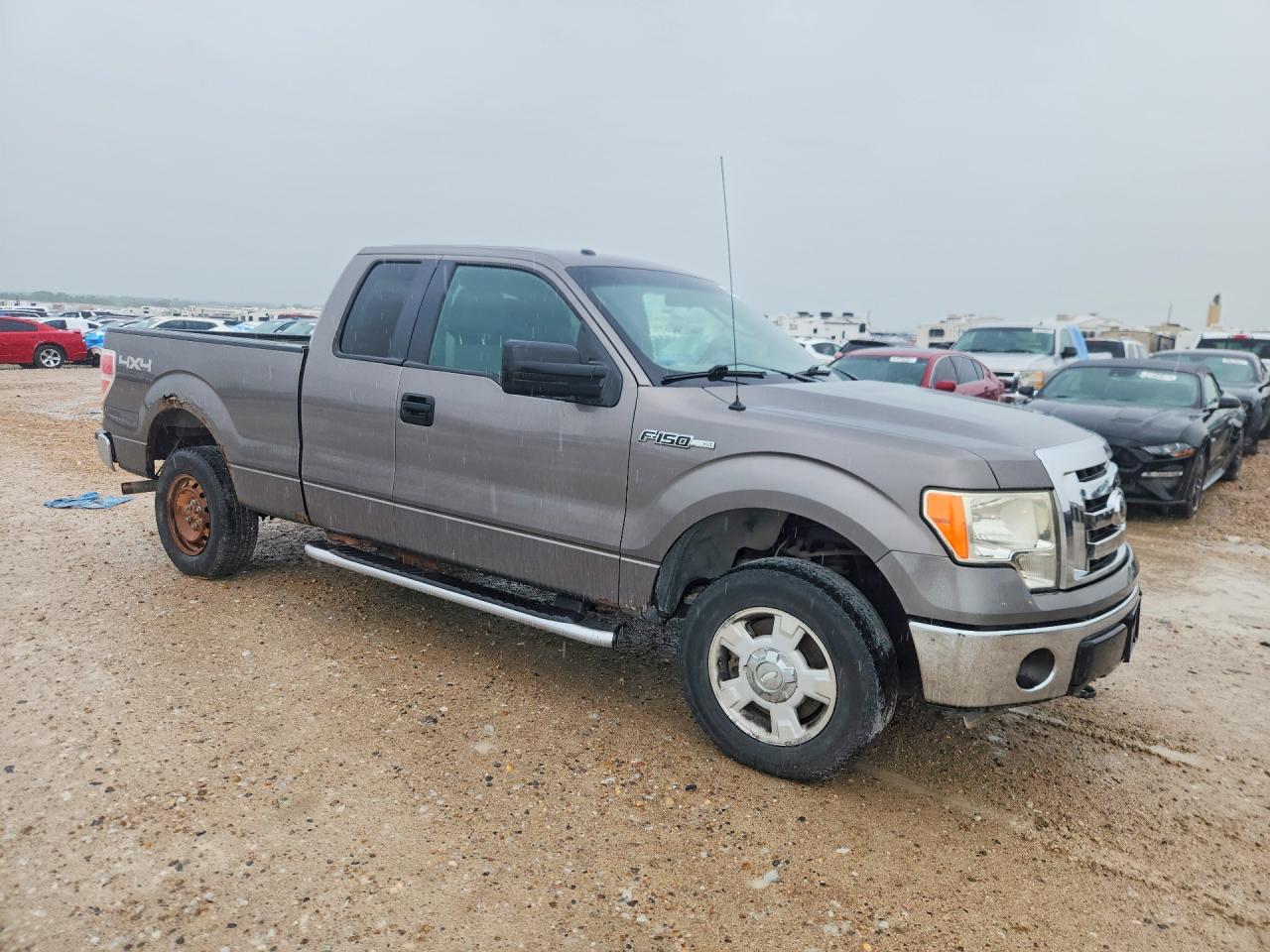 2011 Ford F150 Super Cab Серый vin: 1FTFX1EFXBFD11878