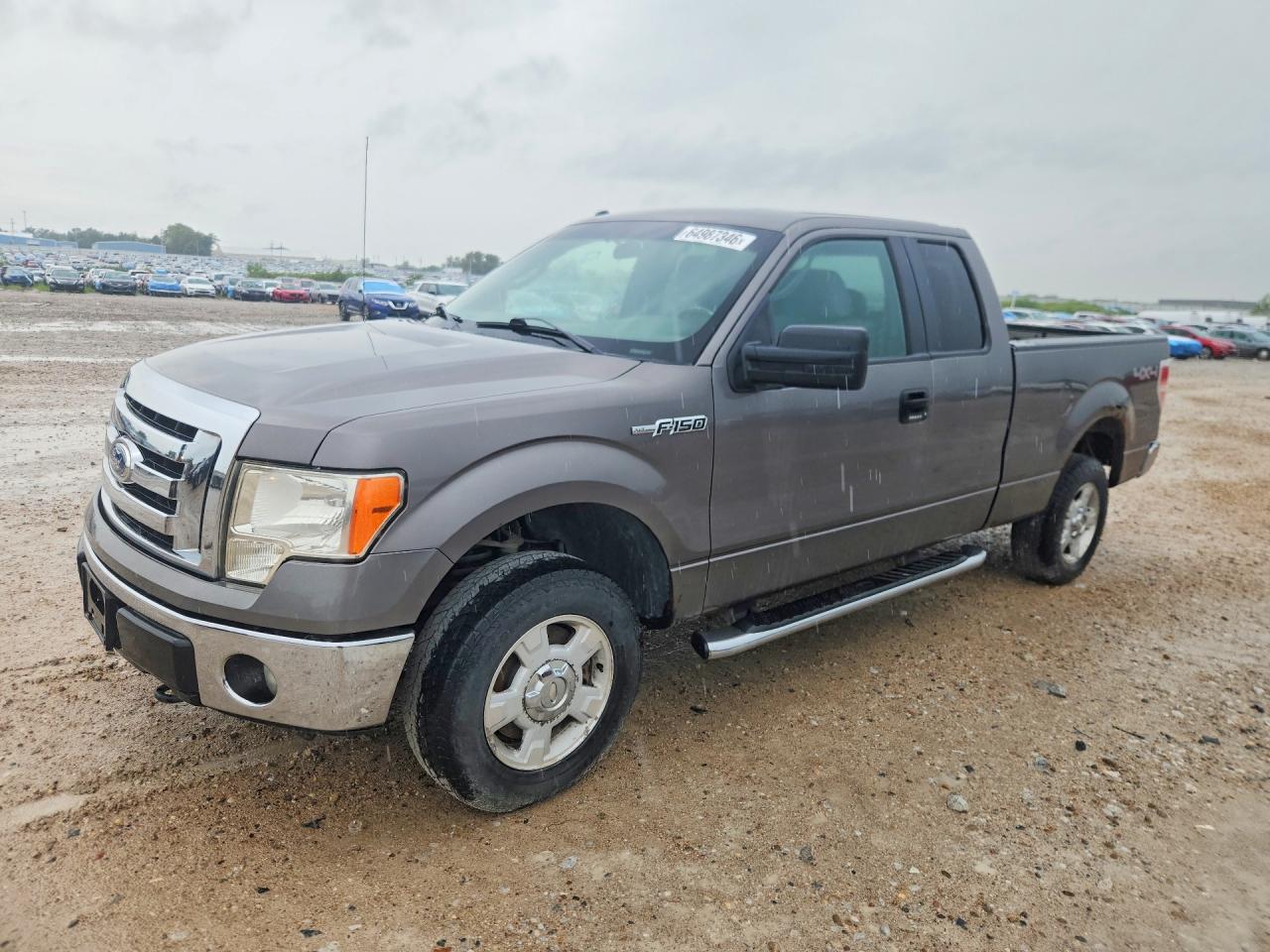2011 Ford F150 Super Cab Серый vin: 1FTFX1EFXBFD11878