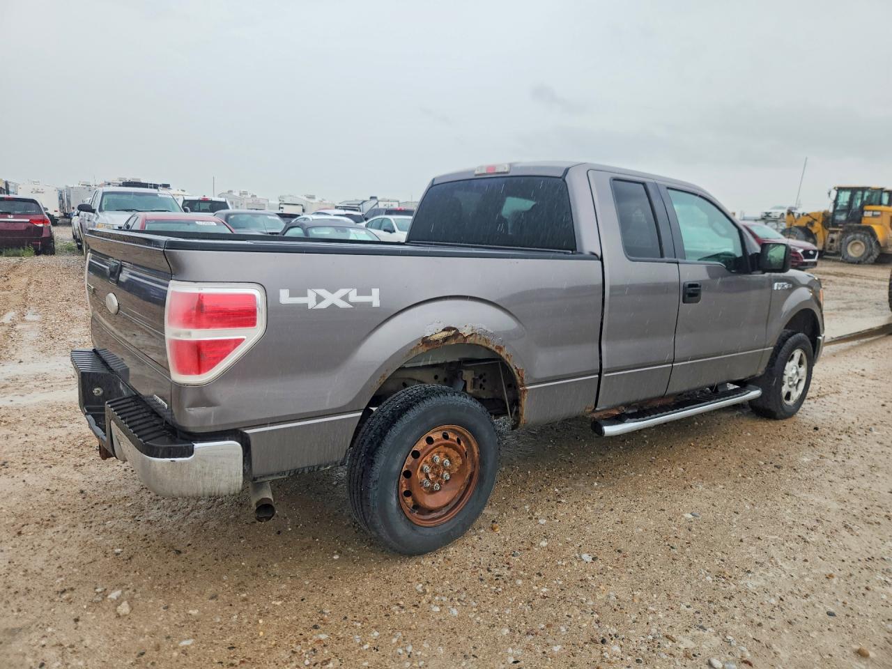 2011 Ford F150 Super Cab Серый vin: 1FTFX1EFXBFD11878