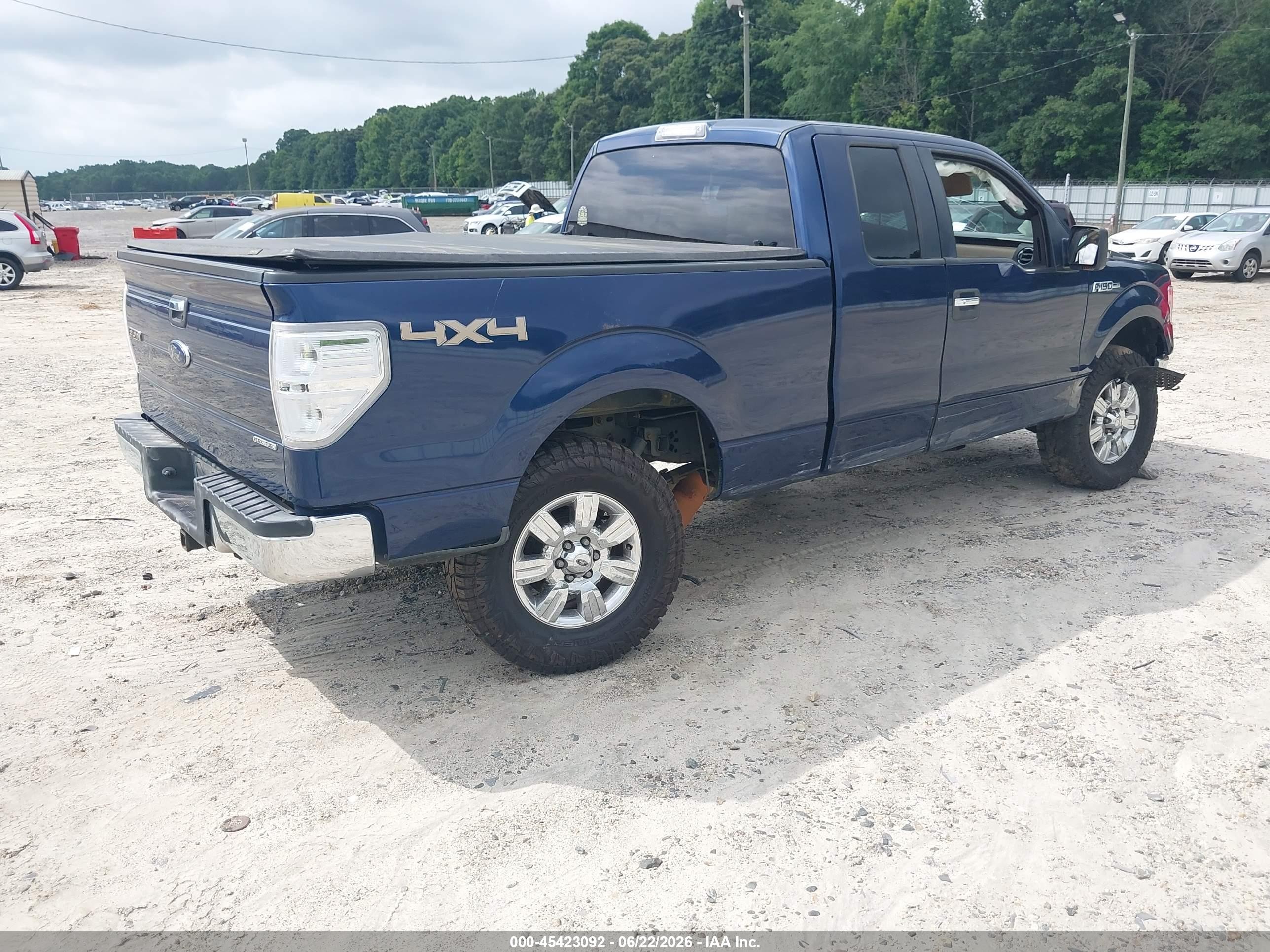 2011 Ford F-150 Fx4/lariat/stx/xl/xlt Синий vin: 1FTFX1EFXBFD42287