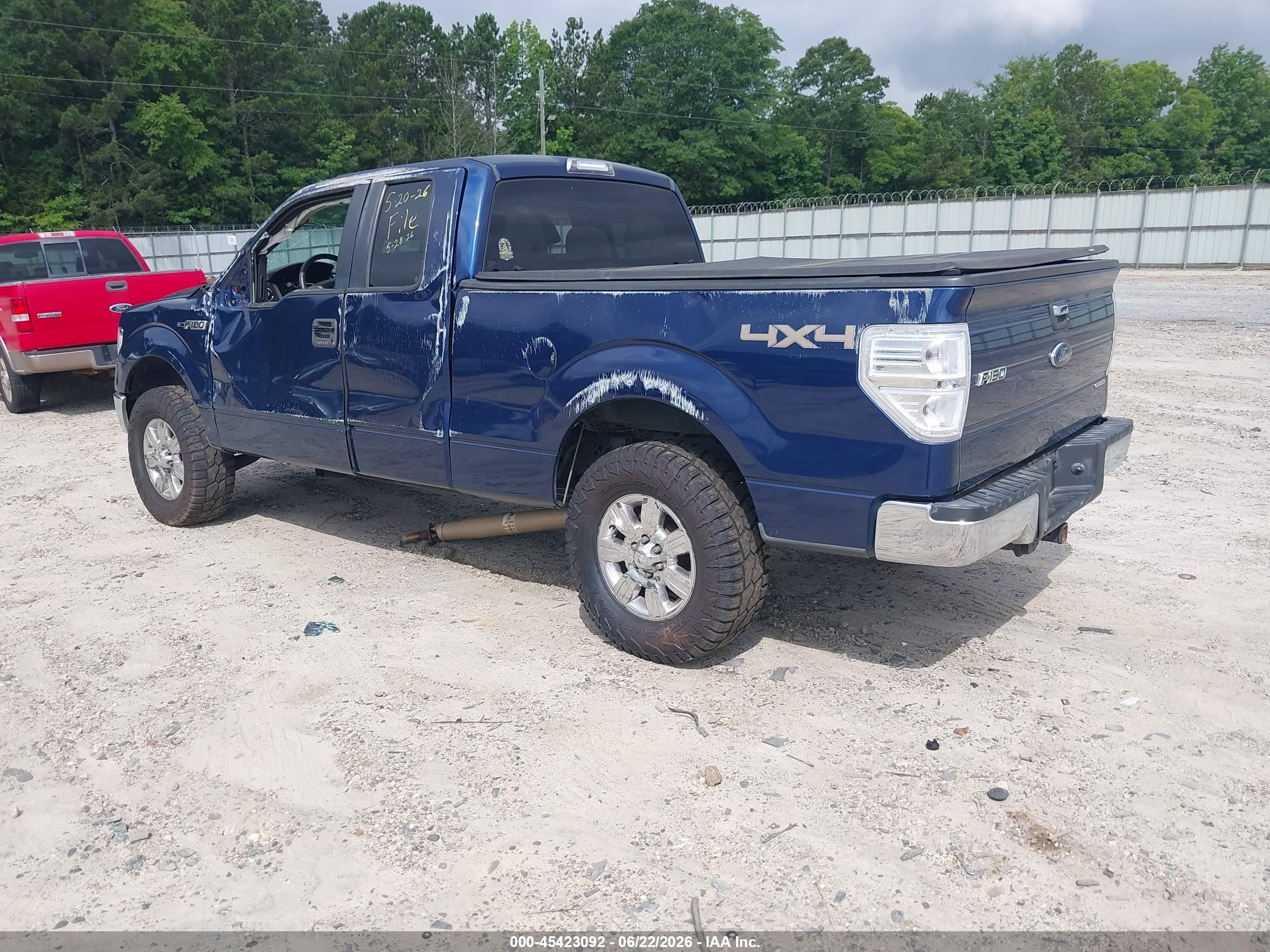 2011 Ford F-150 Fx4/lariat/stx/xl/xlt Синий vin: 1FTFX1EFXBFD42287