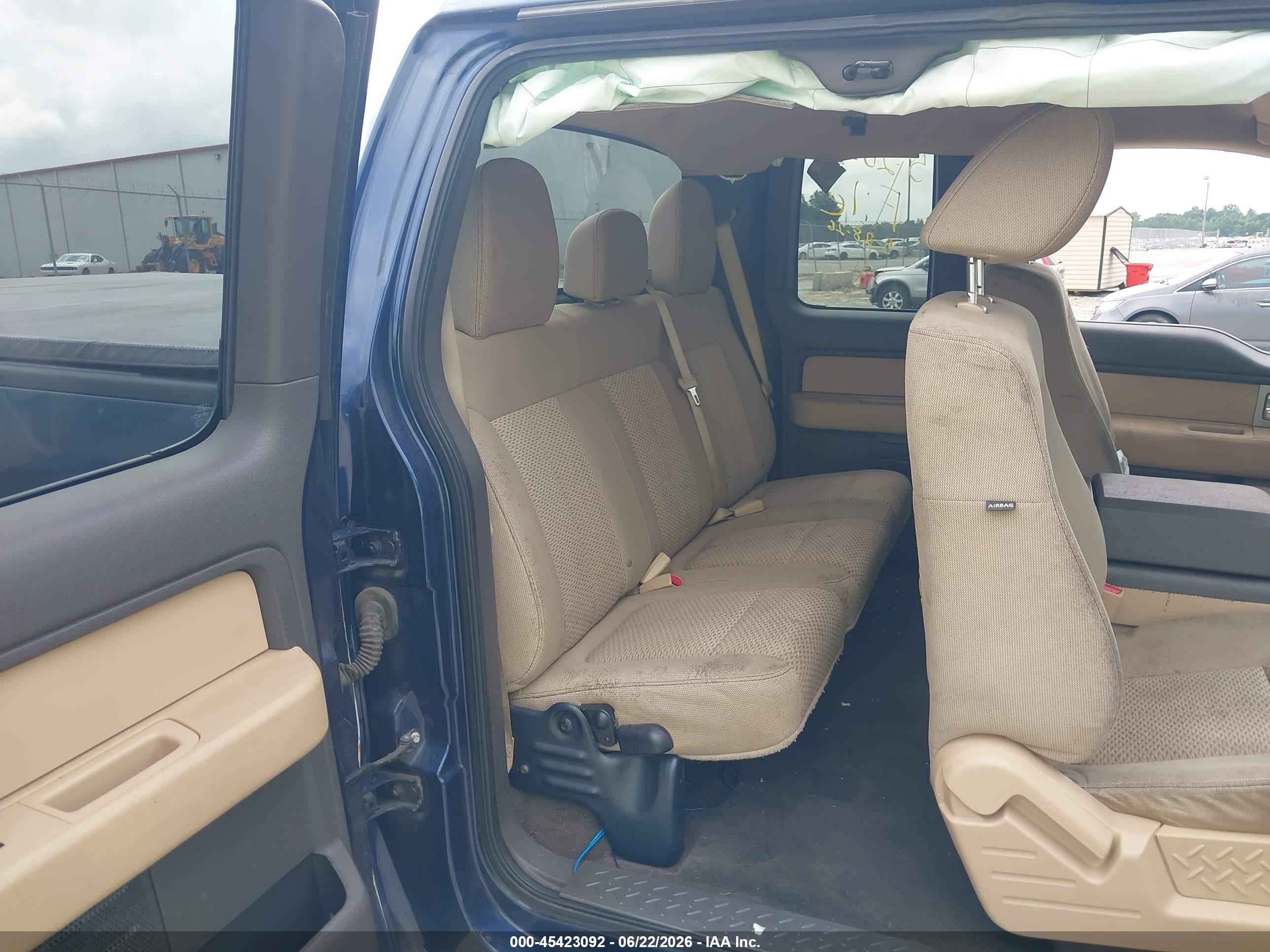 2011 Ford F-150 Fx4/lariat/stx/xl/xlt Синий vin: 1FTFX1EFXBFD42287