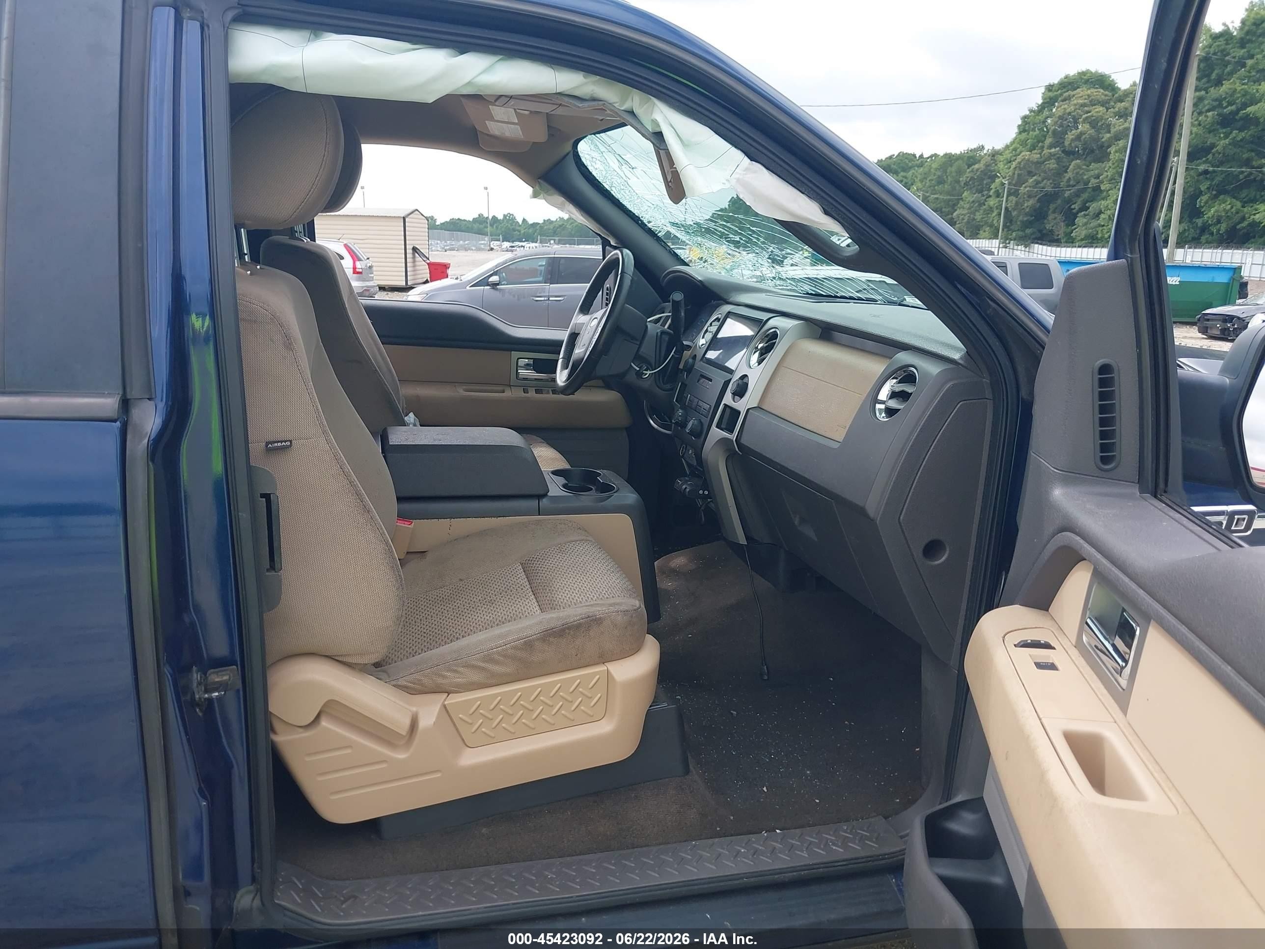 2011 Ford F-150 Fx4/lariat/stx/xl/xlt Синий vin: 1FTFX1EFXBFD42287