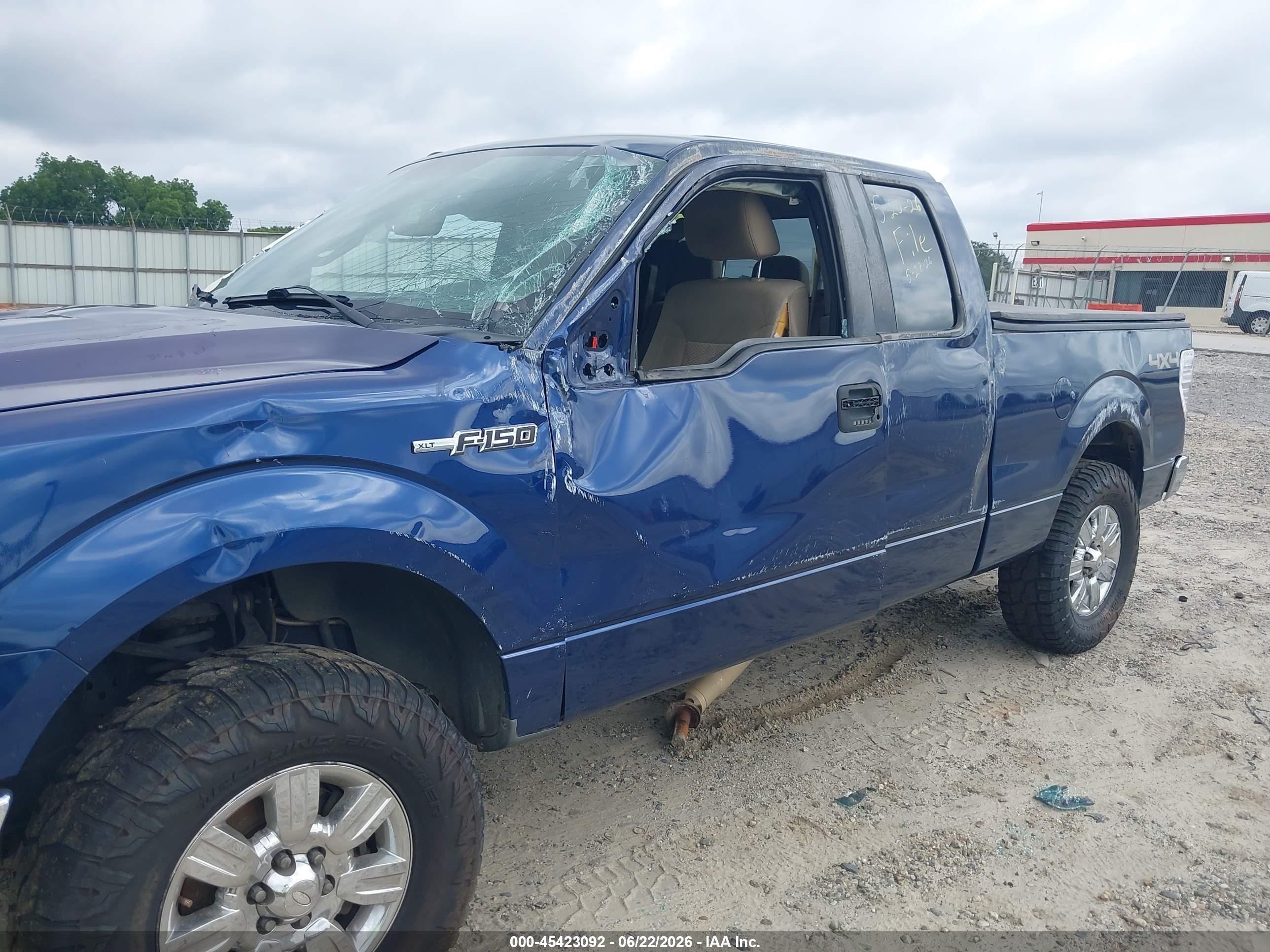 2011 Ford F-150 Fx4/lariat/stx/xl/xlt Синий vin: 1FTFX1EFXBFD42287