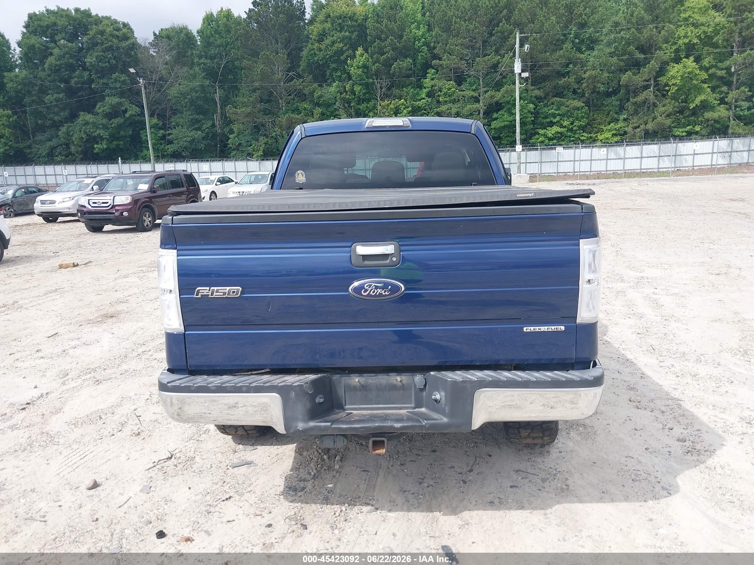 2011 Ford F-150 Fx4/lariat/stx/xl/xlt Синий vin: 1FTFX1EFXBFD42287