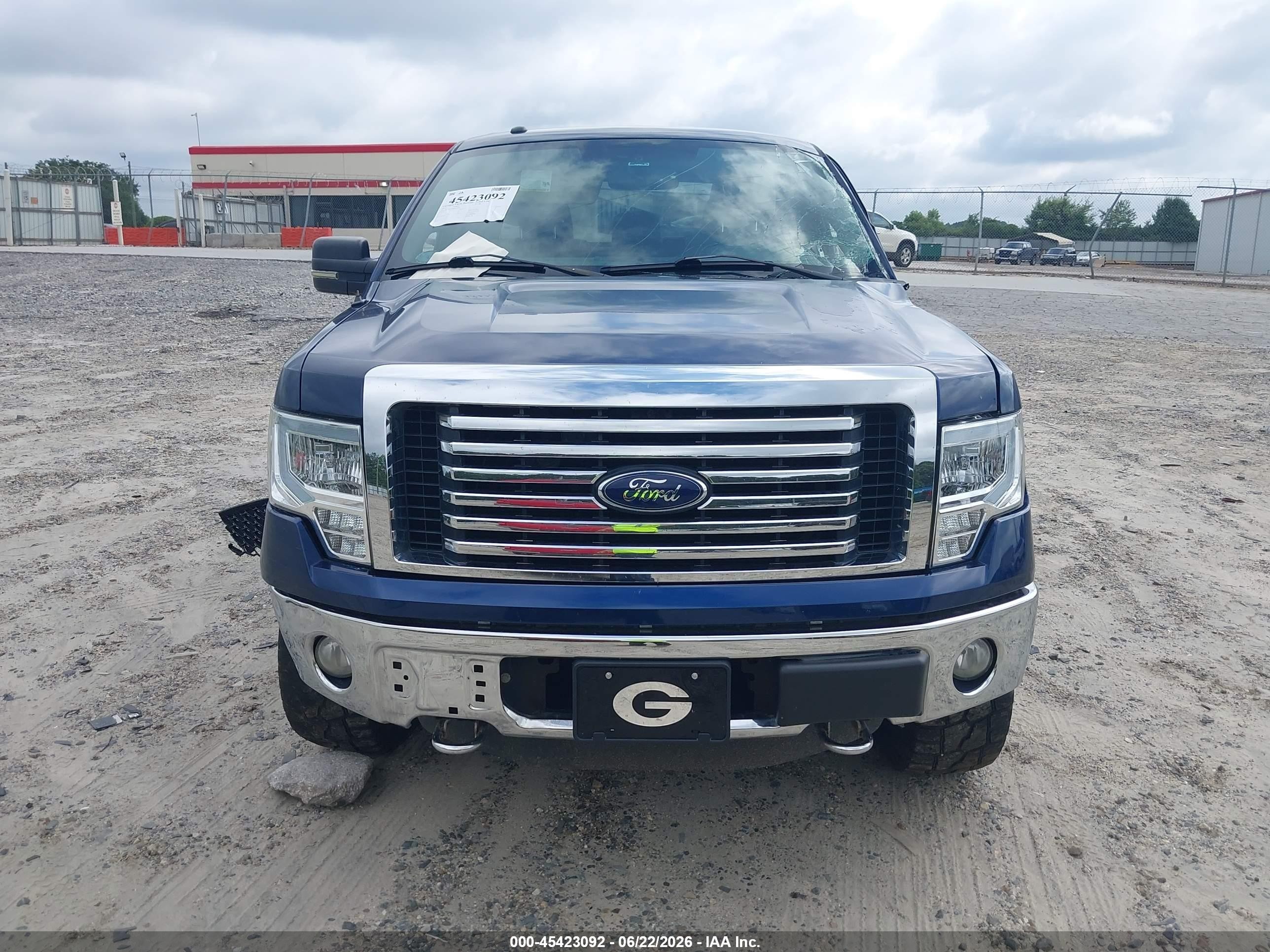 2011 Ford F-150 Fx4/lariat/stx/xl/xlt Синий vin: 1FTFX1EFXBFD42287