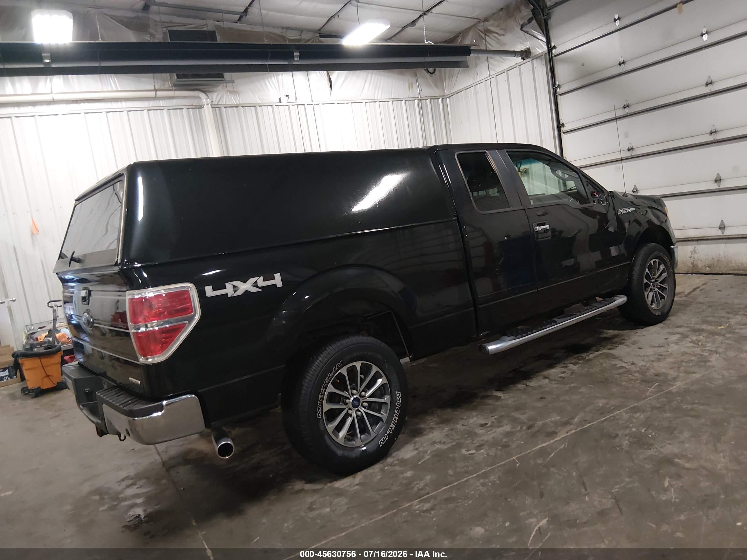 2011 Ford F-150 Xlt Black vin: 1FTFX1EFXBKD20023
