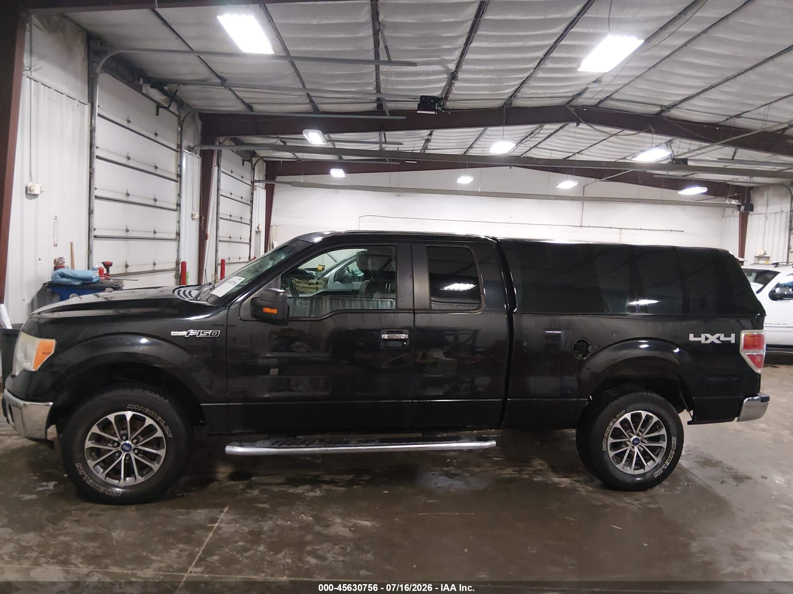 2011 Ford F-150 Xlt Black vin: 1FTFX1EFXBKD20023