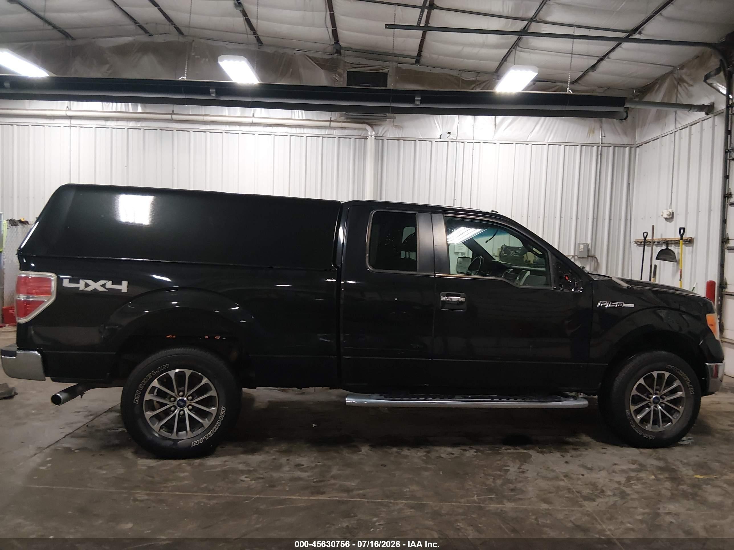 2011 Ford F-150 Xlt Black vin: 1FTFX1EFXBKD20023