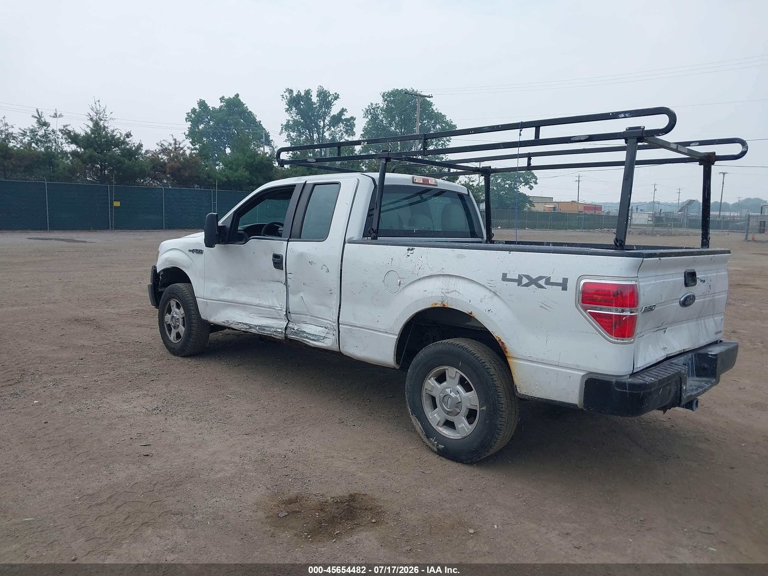 2011 Ford F-150 Xl White vin: 1FTFX1EFXBKD57301