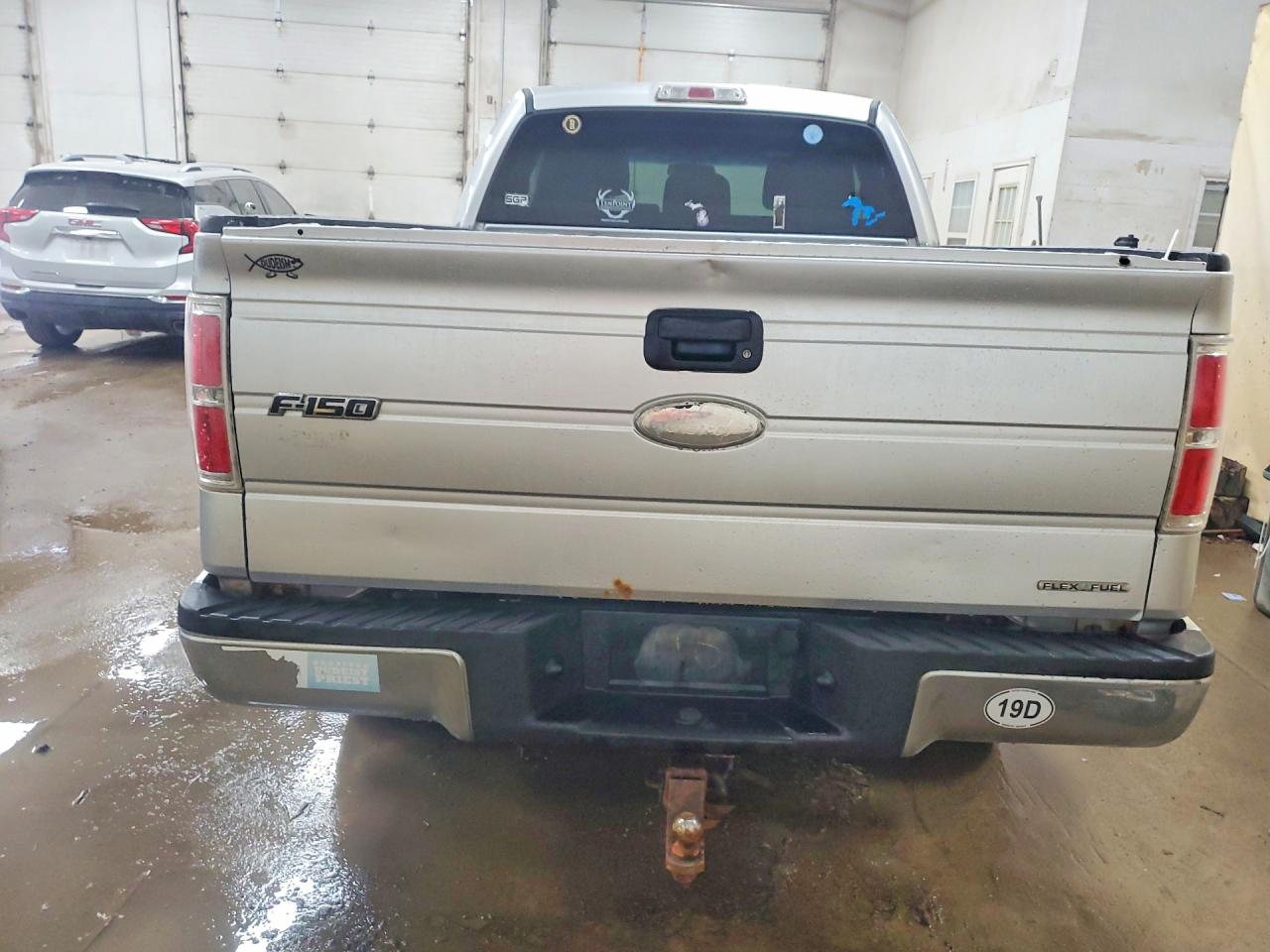 2012 Ford F150 Super Cab Silver vin: 1FTFX1EFXCFA06396
