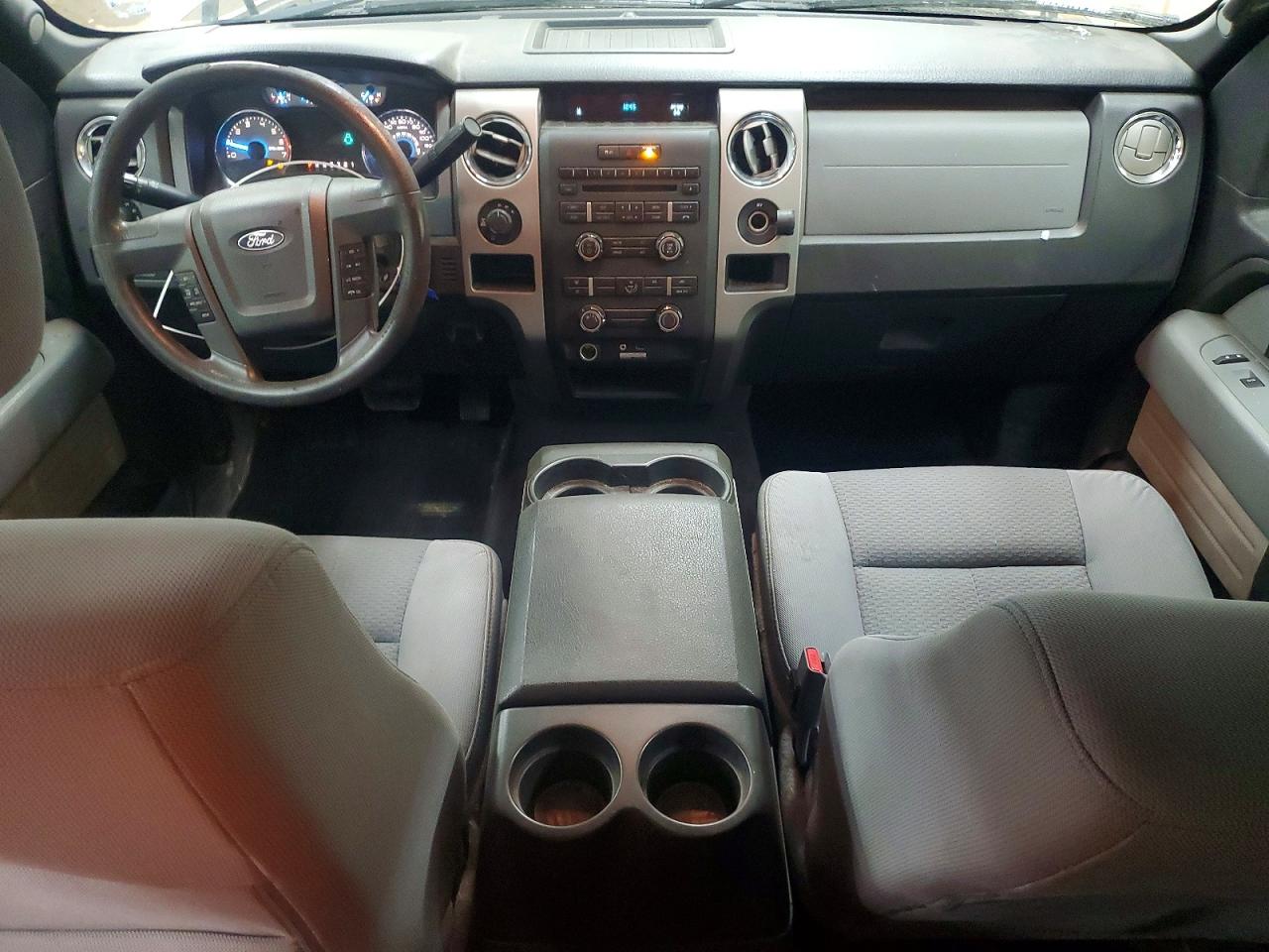 2012 Ford F150 Super Cab Silver vin: 1FTFX1EFXCFA06396