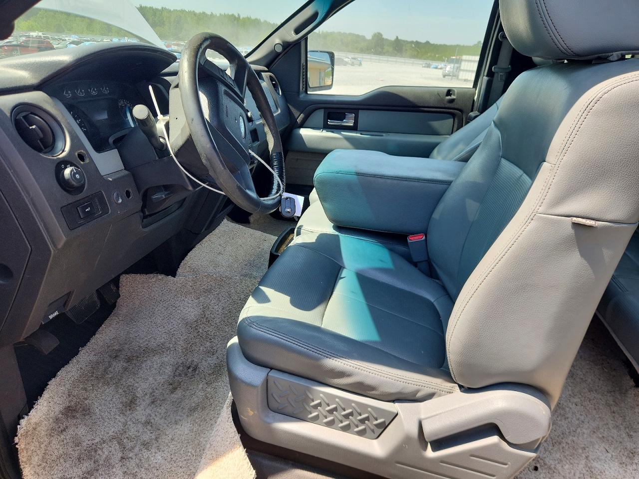 2012 Ford F150 Super Cab White vin: 1FTFX1EFXCFA35073
