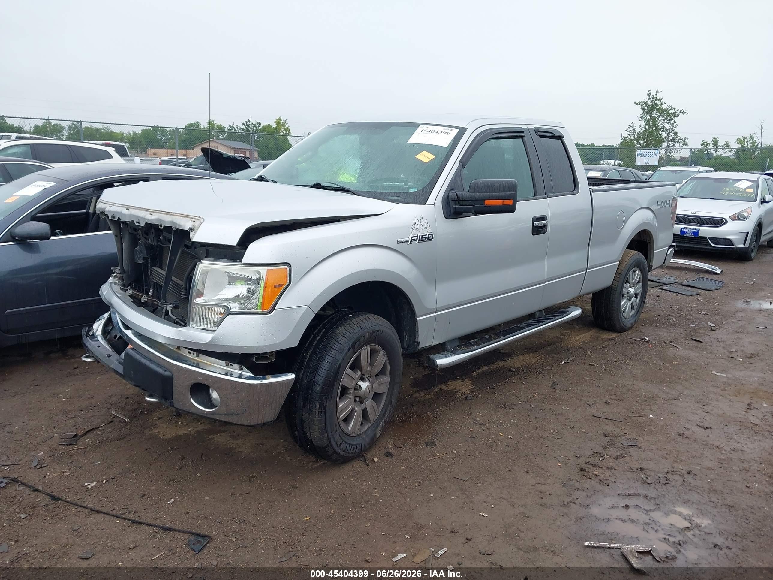 2012 Ford F-150 Fx4/lariat/stx/xl/xlt Silver vin: 1FTFX1EFXCFA55548