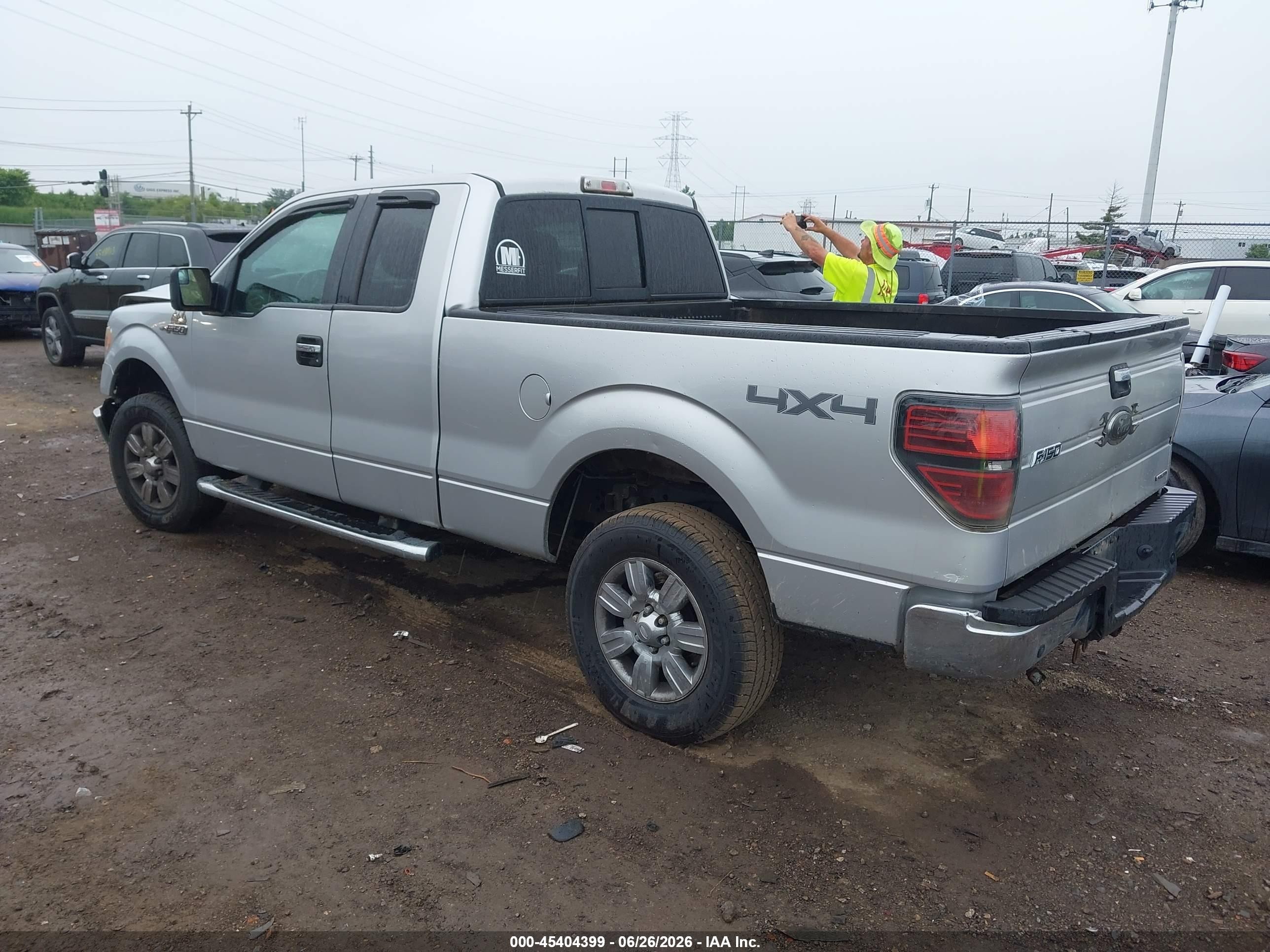 2012 Ford F-150 Fx4/lariat/stx/xl/xlt Silver vin: 1FTFX1EFXCFA55548