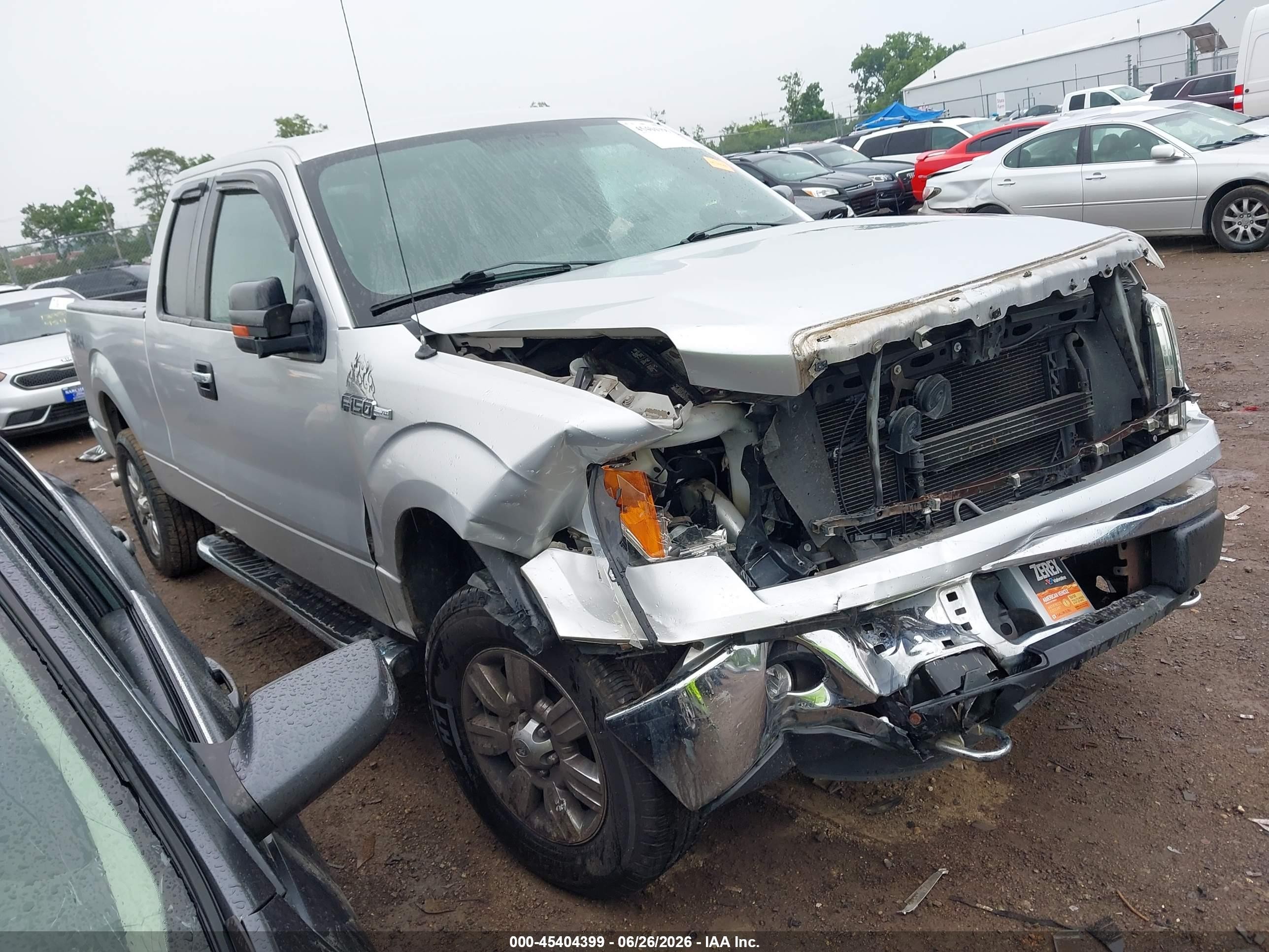 2012 Ford F-150 Fx4/lariat/stx/xl/xlt Silver vin: 1FTFX1EFXCFA55548