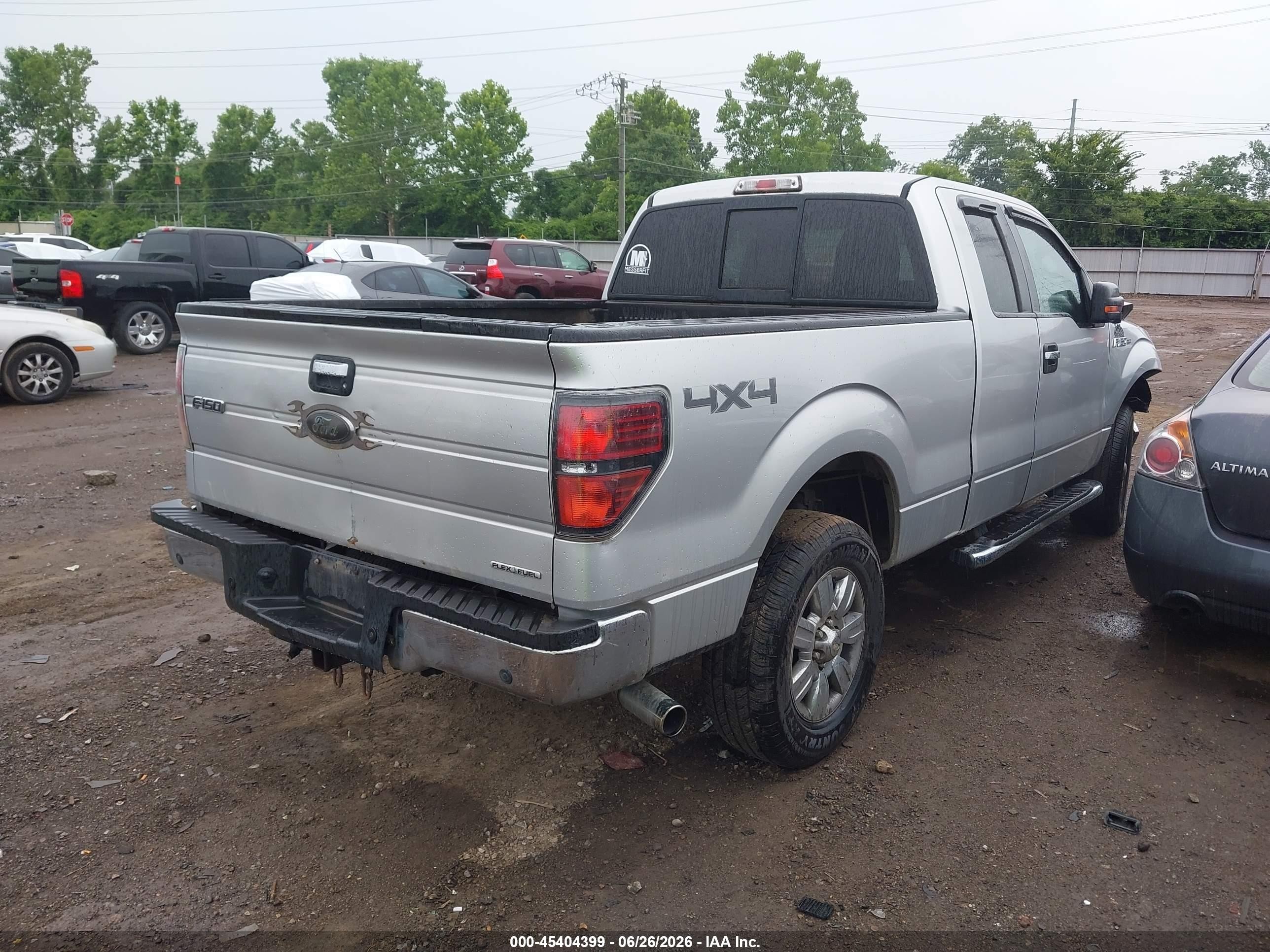 2012 Ford F-150 Fx4/lariat/stx/xl/xlt Silver vin: 1FTFX1EFXCFA55548