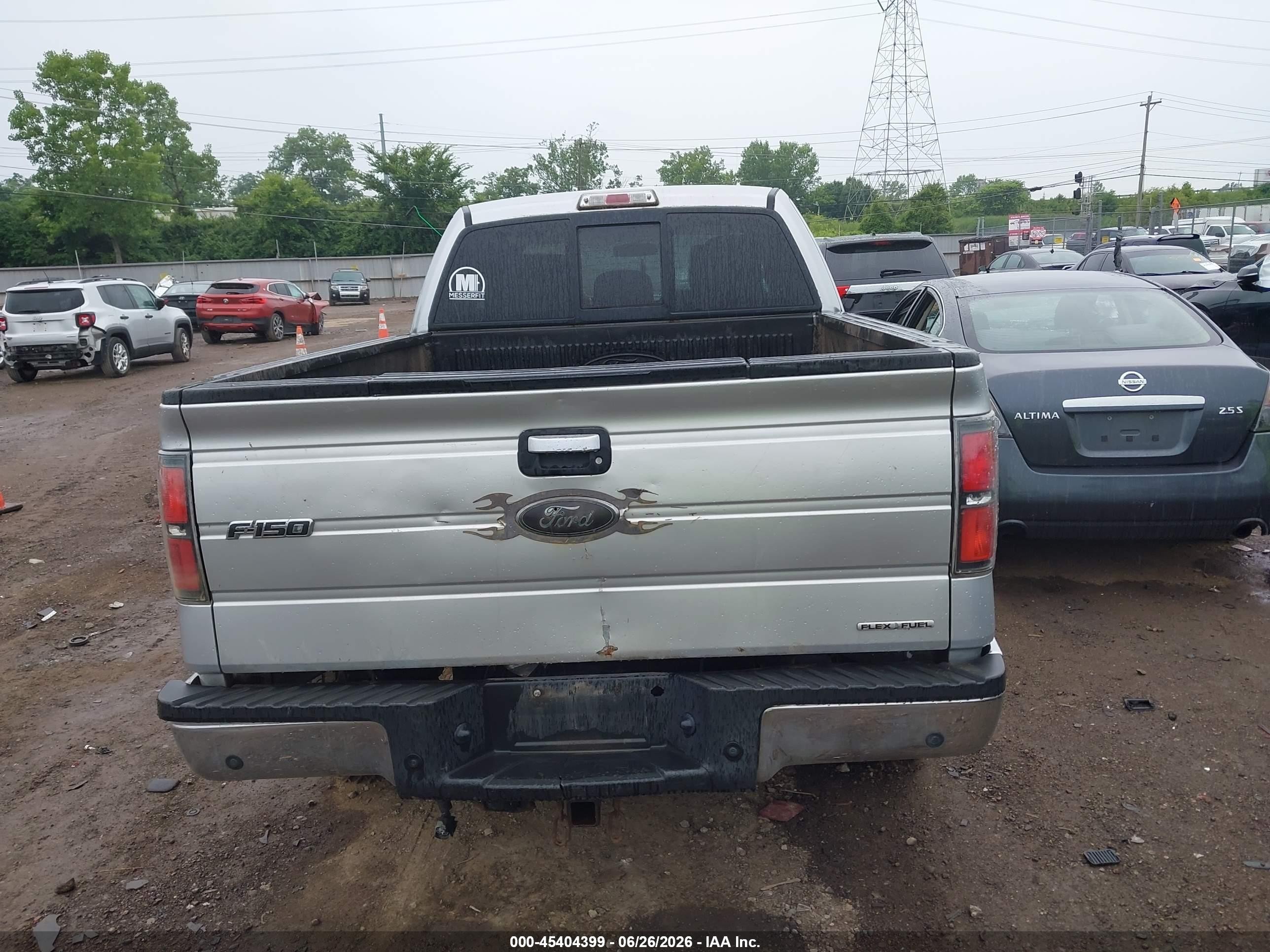 2012 Ford F-150 Fx4/lariat/stx/xl/xlt Silver vin: 1FTFX1EFXCFA55548