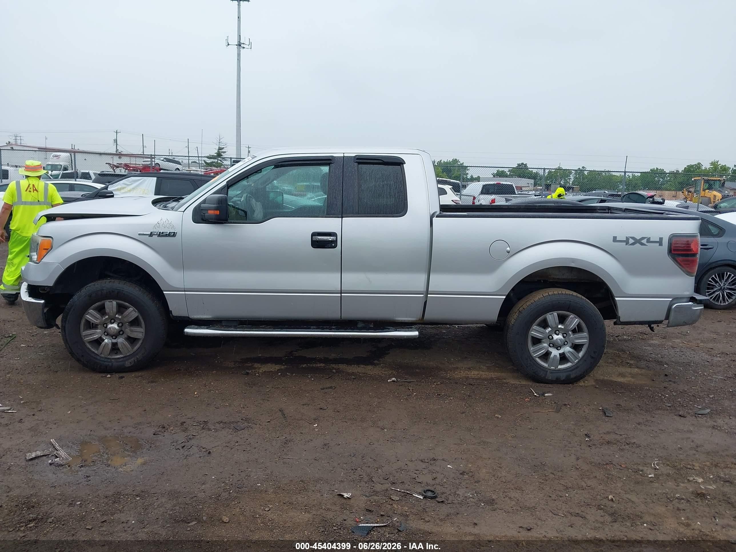 2012 Ford F-150 Fx4/lariat/stx/xl/xlt Silver vin: 1FTFX1EFXCFA55548