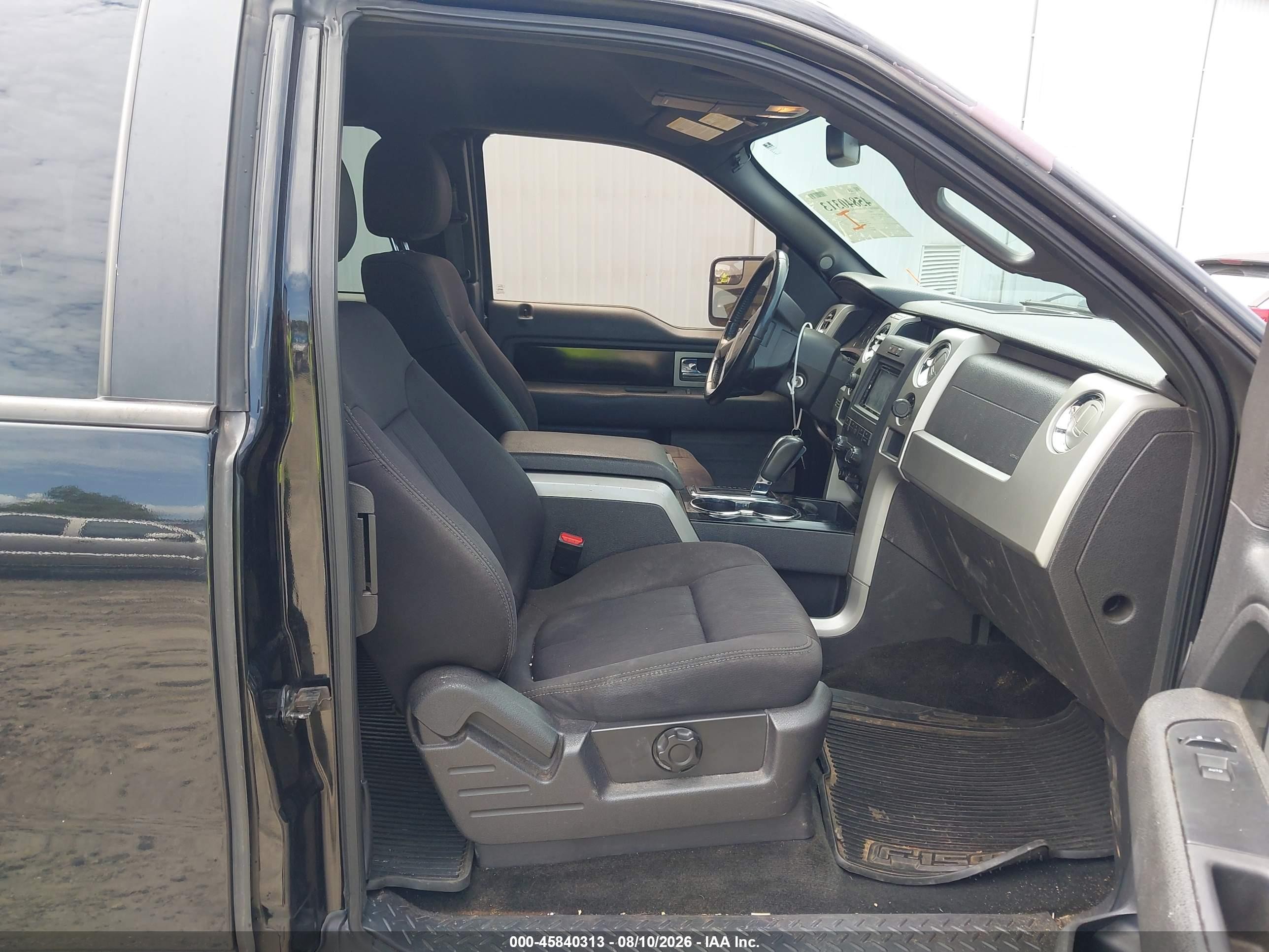 2012 Ford F-150 Fx4 Black vin: 1FTFX1EFXCFB17188