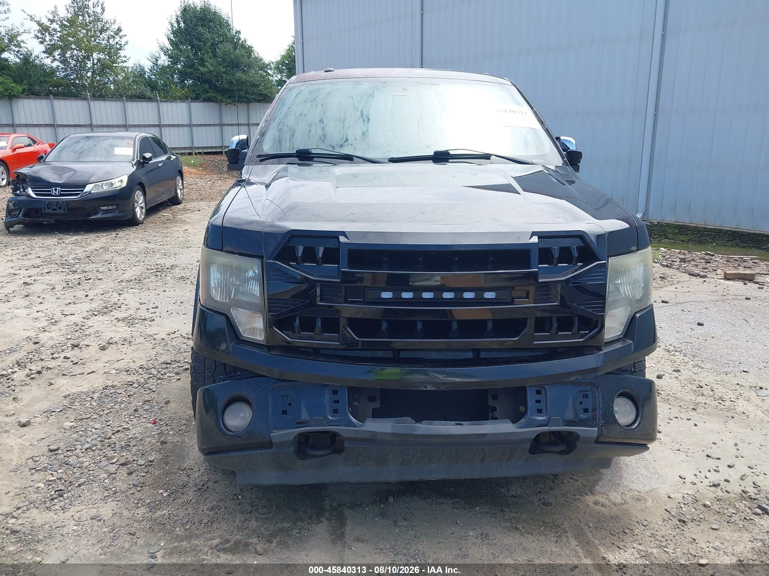 2012 Ford F-150 Fx4 Black vin: 1FTFX1EFXCFB17188