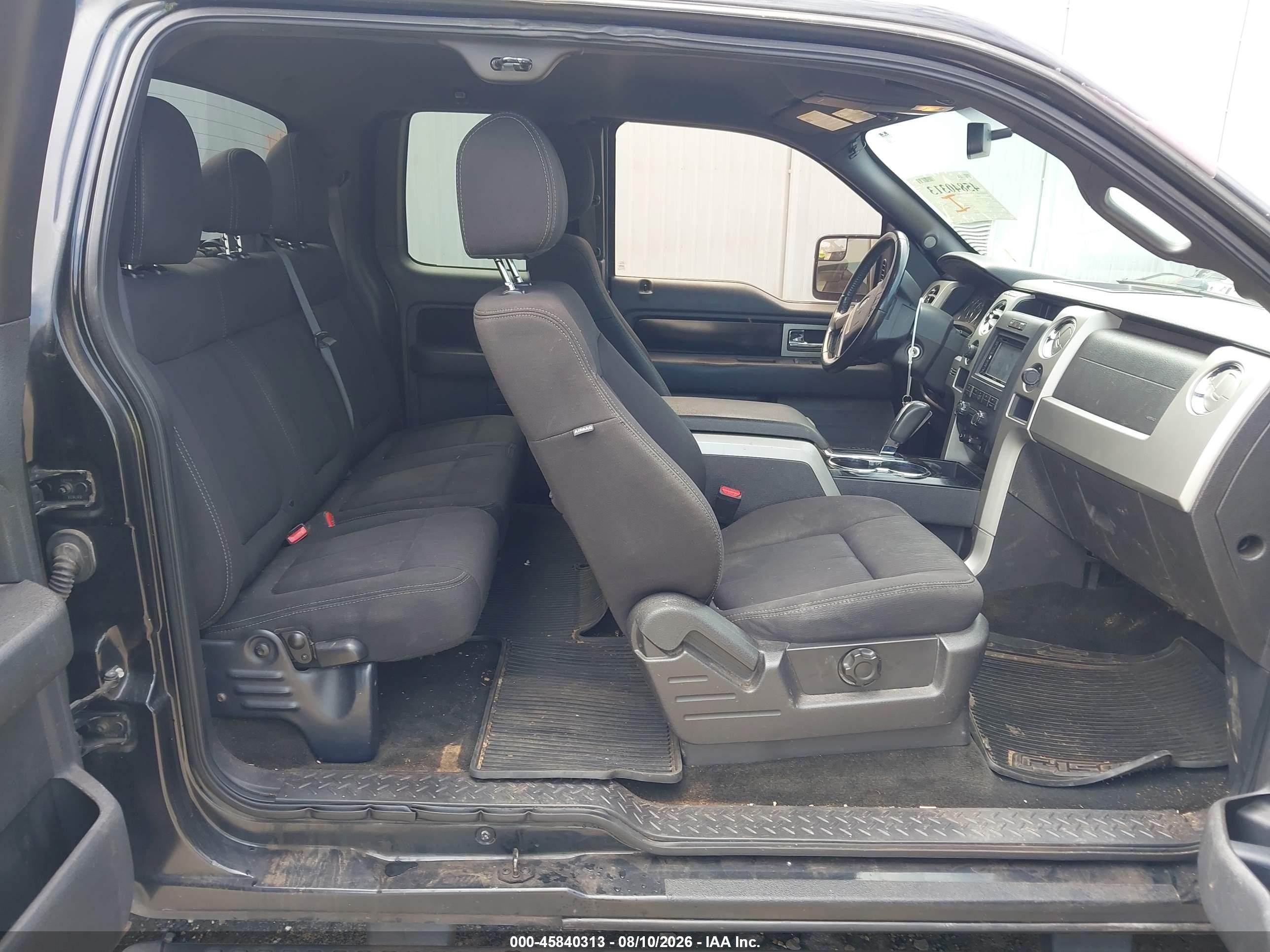 2012 Ford F-150 Fx4 Black vin: 1FTFX1EFXCFB17188