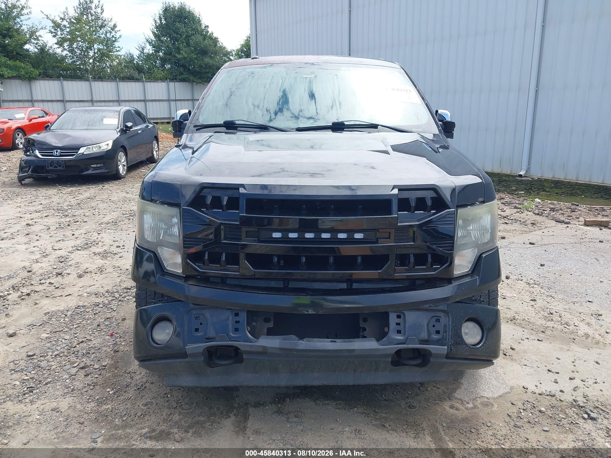 2012 Ford F-150 Fx4 Black vin: 1FTFX1EFXCFB17188