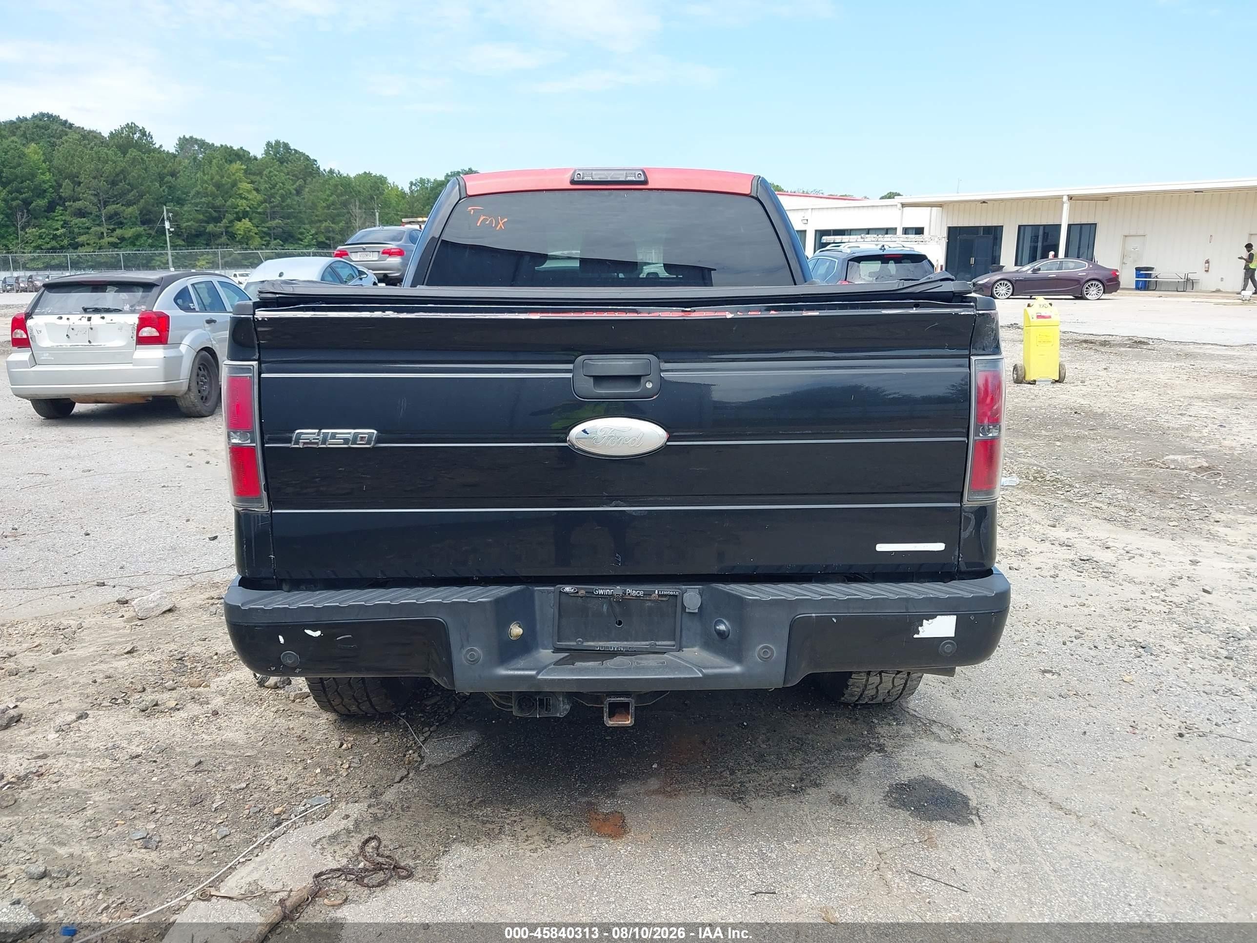 2012 Ford F-150 Fx4 Black vin: 1FTFX1EFXCFB17188