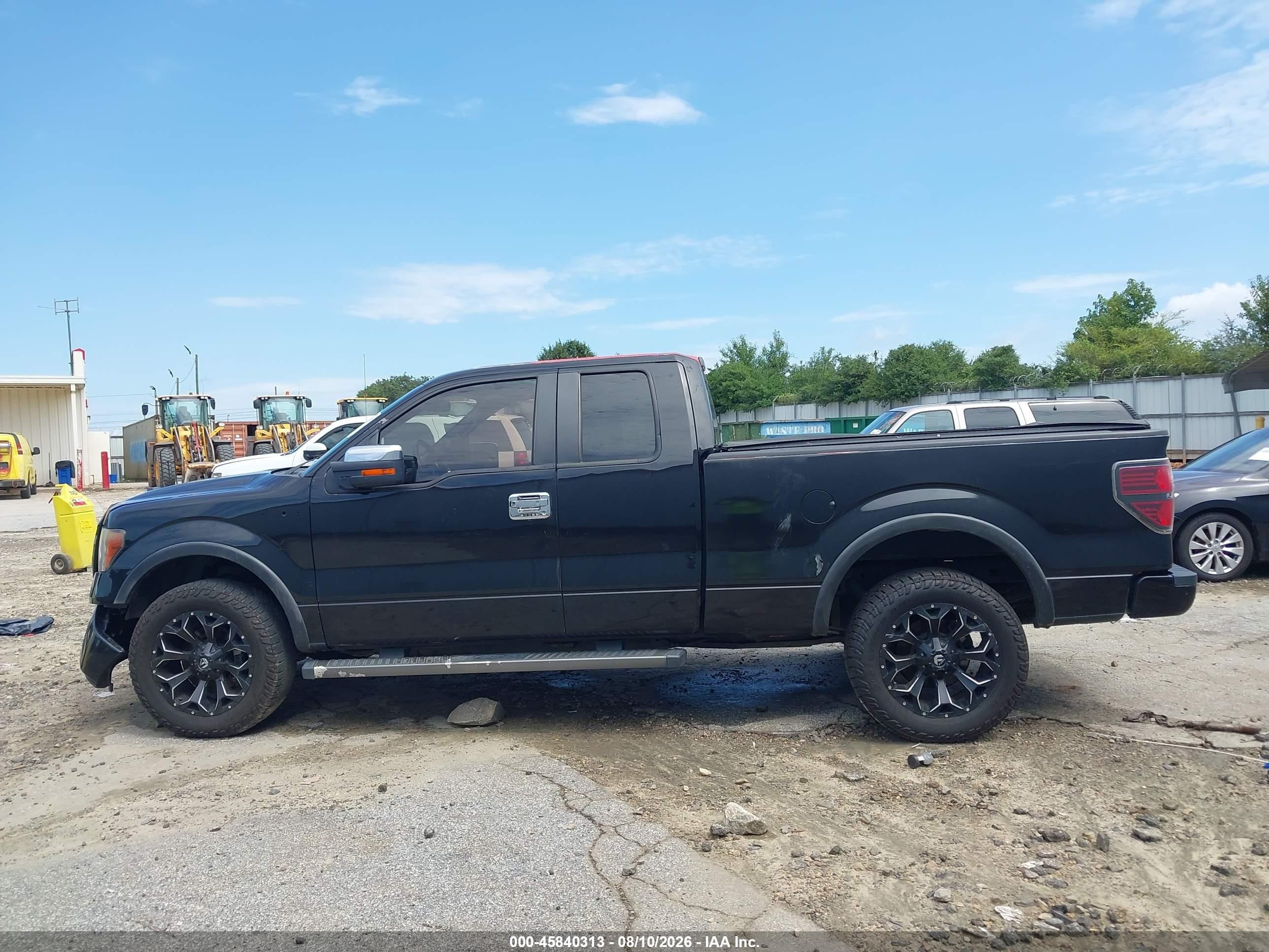 2012 Ford F-150 Fx4 Black vin: 1FTFX1EFXCFB17188