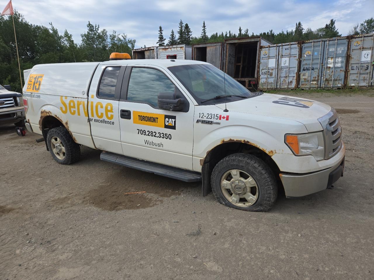 2012 Ford F150 Super Cab Белый vin: 1FTFX1EFXCFB75771 Damage: Right Rear Door, Dent(S) W/ Paint Dmg, 9 To 10 Inches