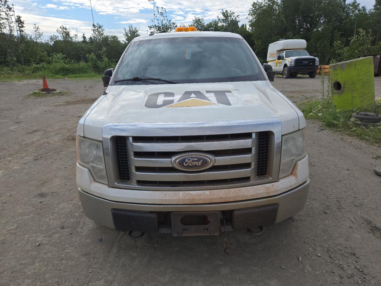 2012 Ford F150 Super Cab Белый vin: 1FTFX1EFXCFB75771 Damage: Hood, Dent(S) W/ Paint Dmg, 3 To 4 Inches
